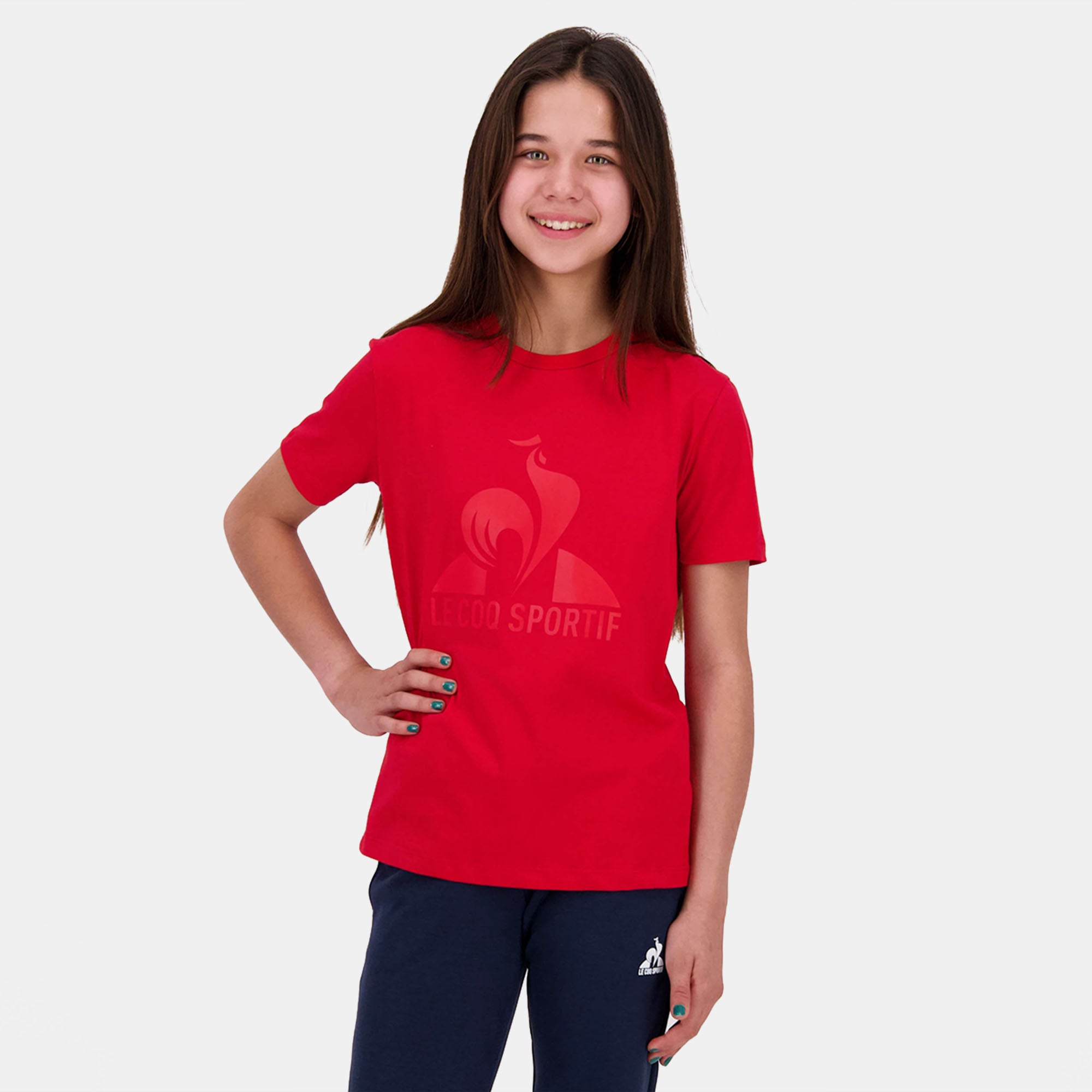 2423127-BAT Tee SS N°3 Enfant pur rouge | T-shirt Enfant