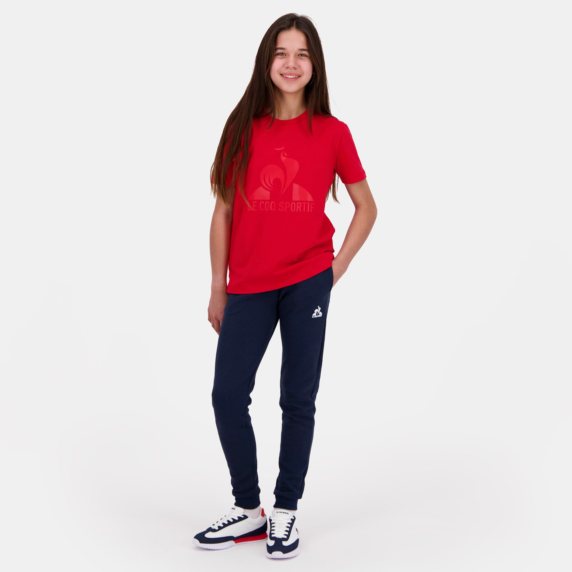 2423127-BAT Tee SS N°3 Enfant pur rouge | T-shirt Enfant