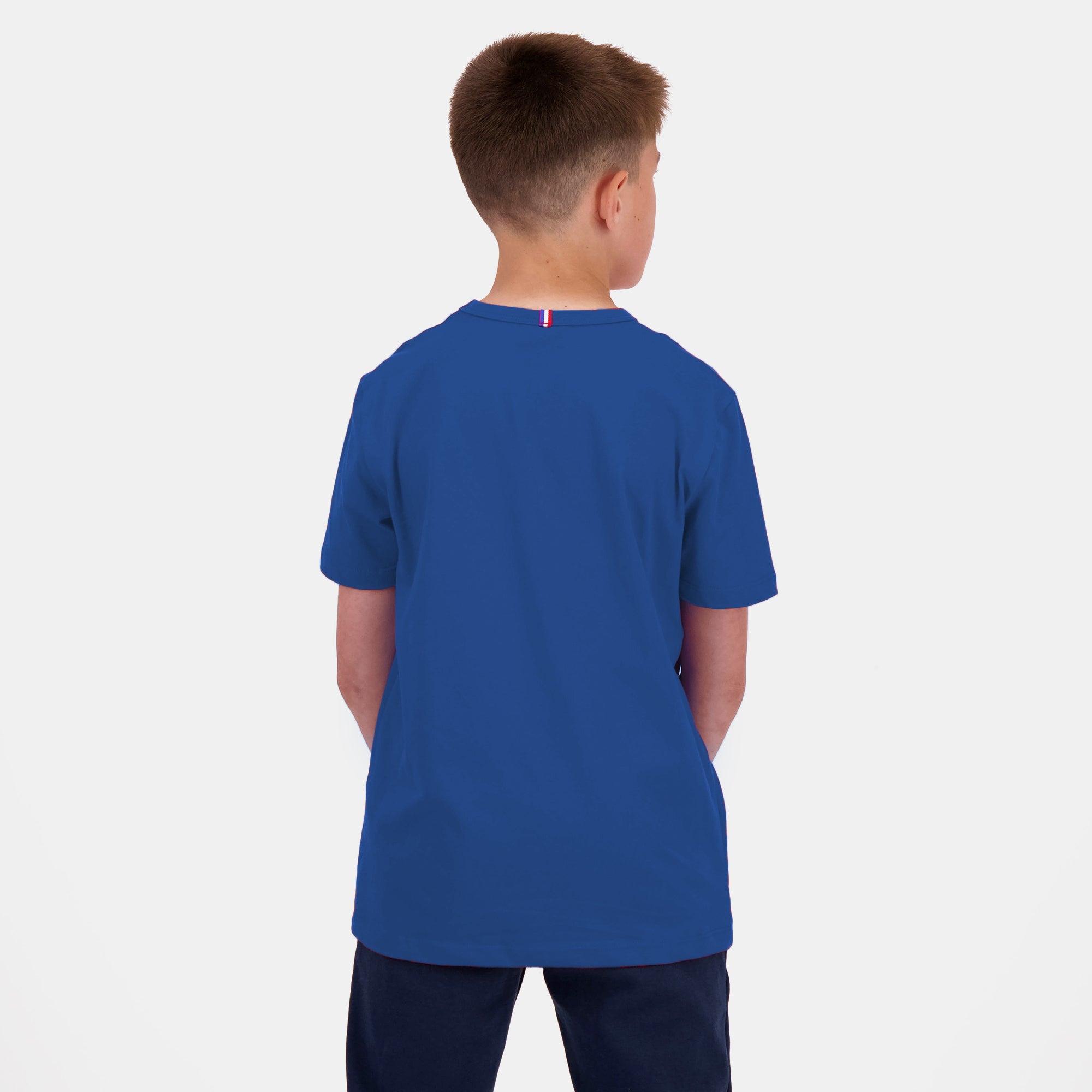 2423128-BAT Tee SS N°3 Bambino blu perf | Maglietta per bambini