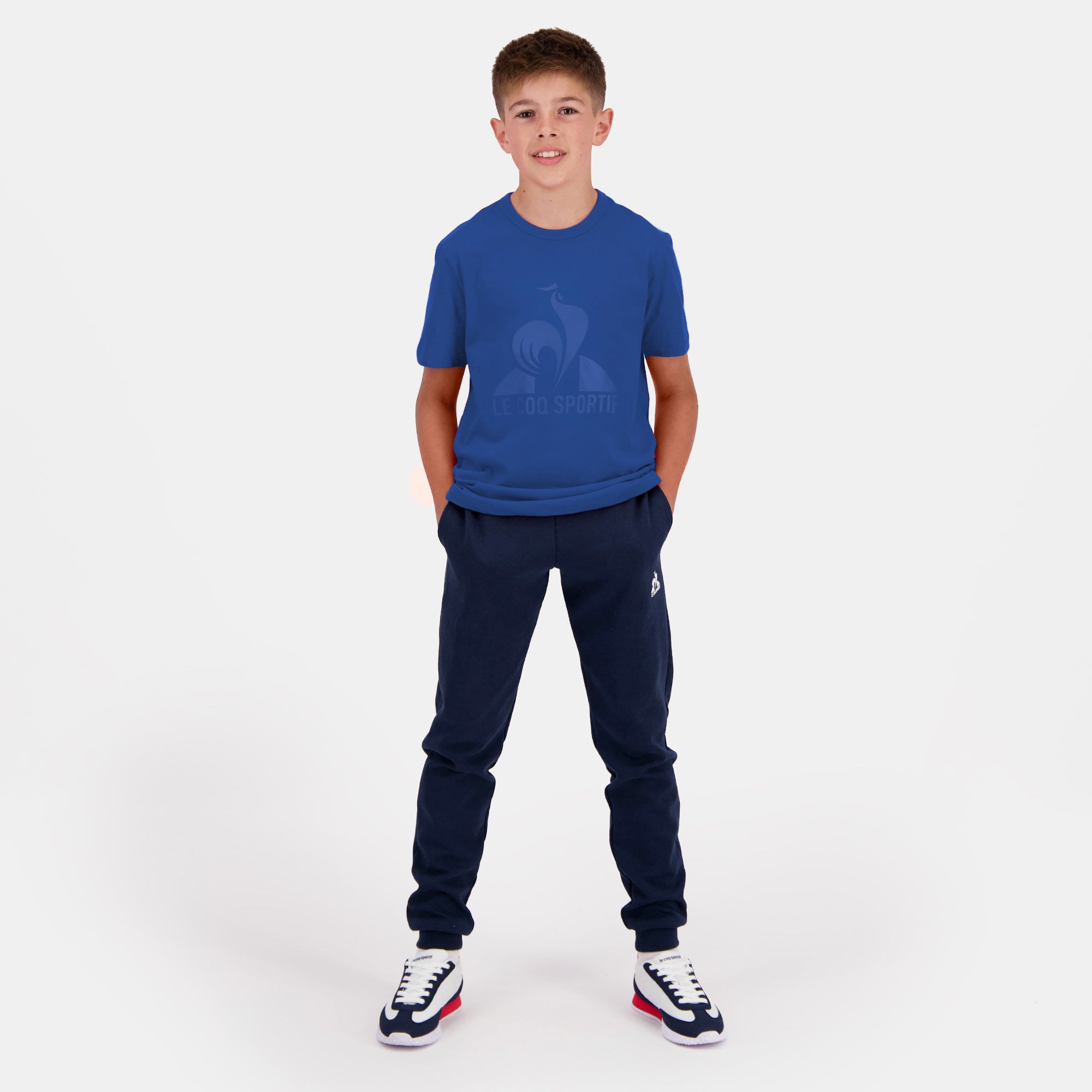 2423128-BAT Tee SS N°3 Enfant bleu perf | T-shirt Enfant