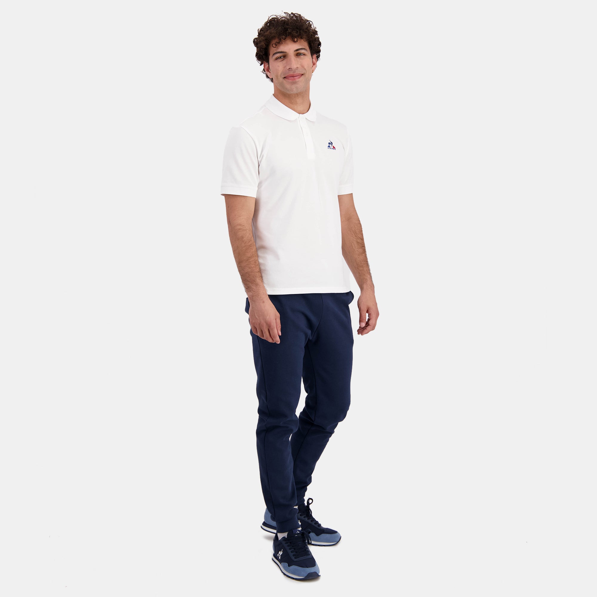 2423185-ESS Pantalone Slim N°2 M vestito blu | Pantaloni slim blu navy da uomo