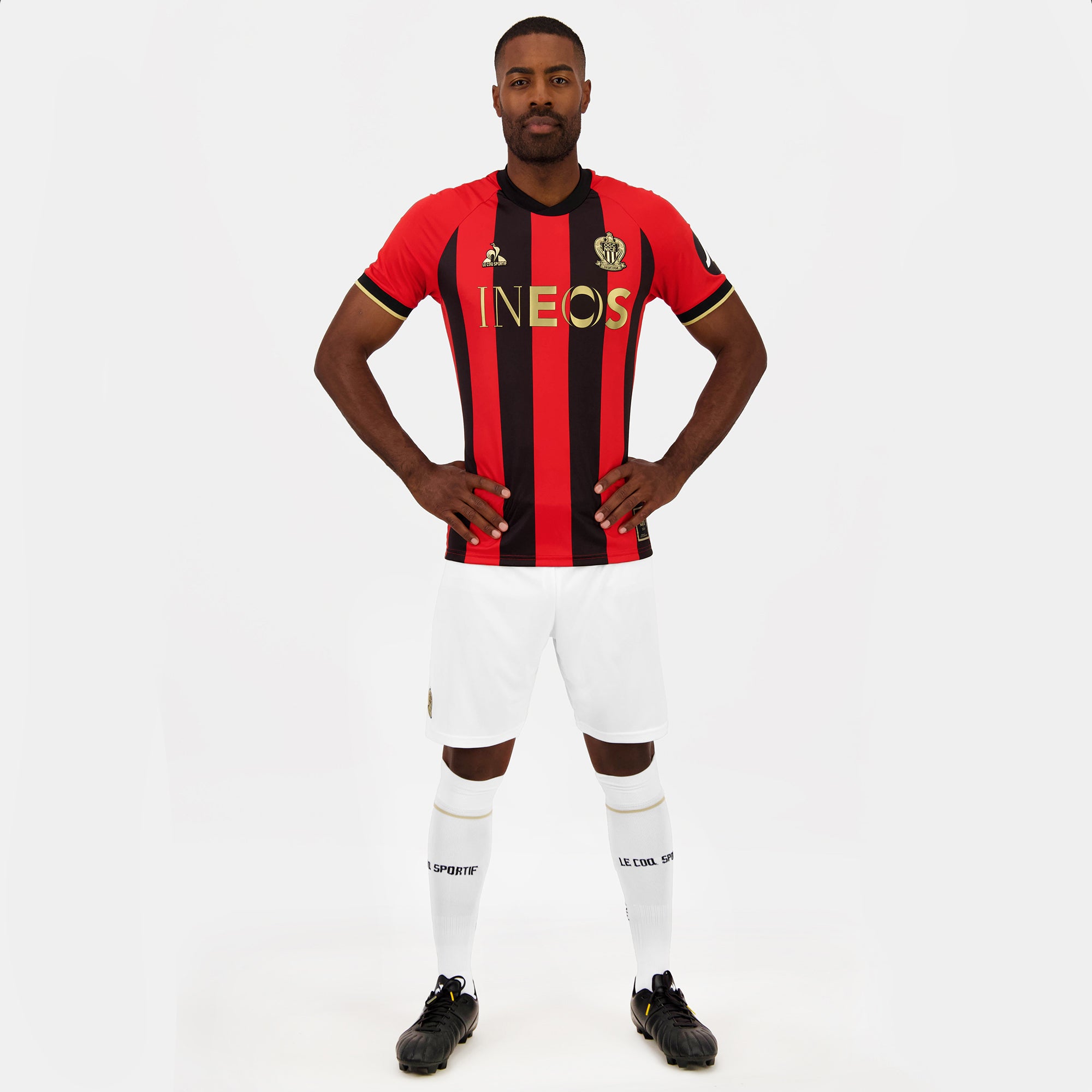 2423209-OGC NICE Short Match 24 N°1 M new optica | Short Unisexe