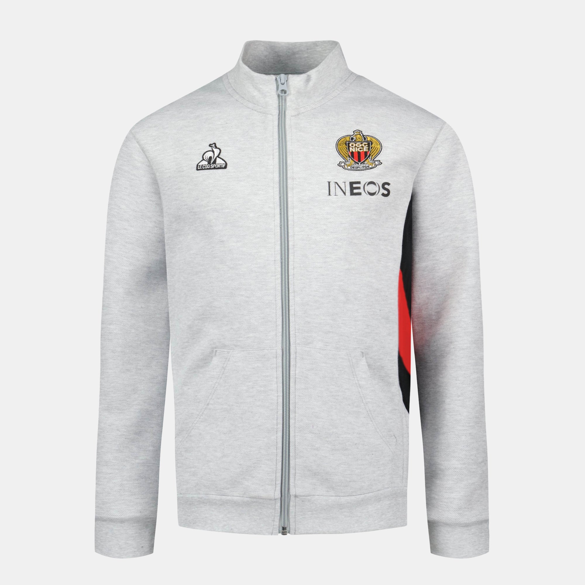 Zip Up Sweatshirtshirt OGC Nice for kids Le Coq Sportif