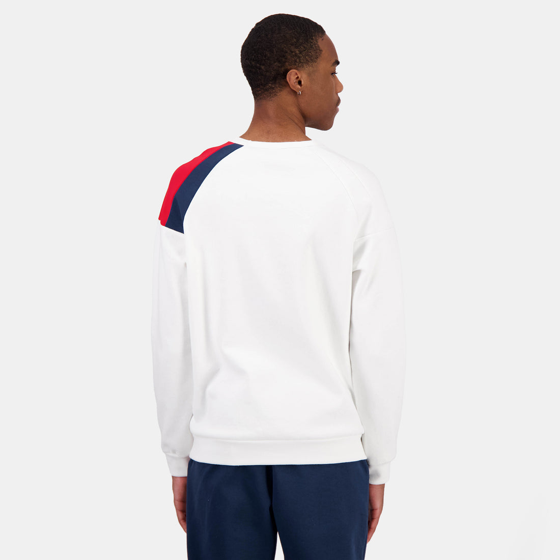 2423331-TRI Crew Sweat N°2 M new optical white | Sweat col rond Homme