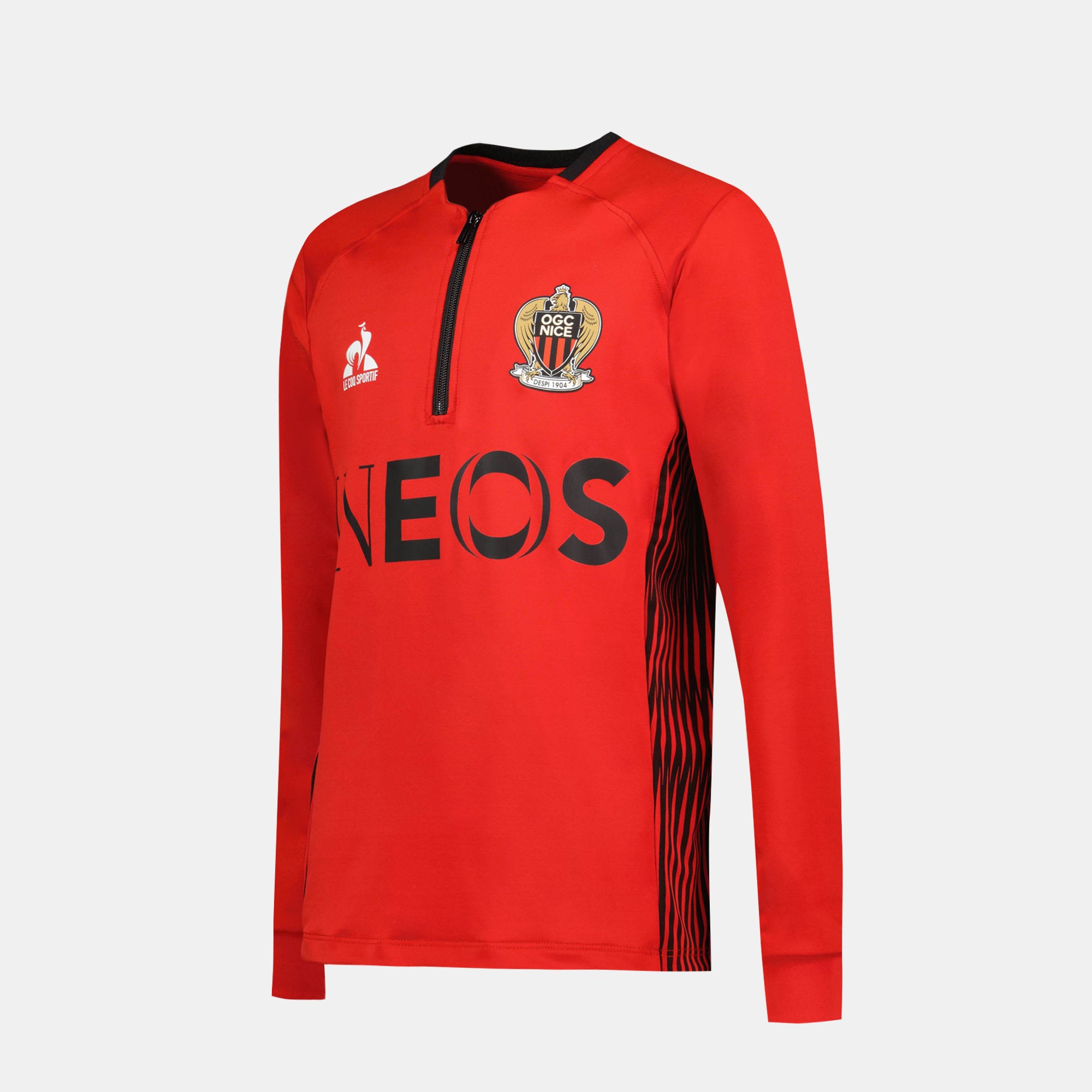 2423332-OGC NICE TRAINING Sweat été Enfant red N  | Felpa Bambino