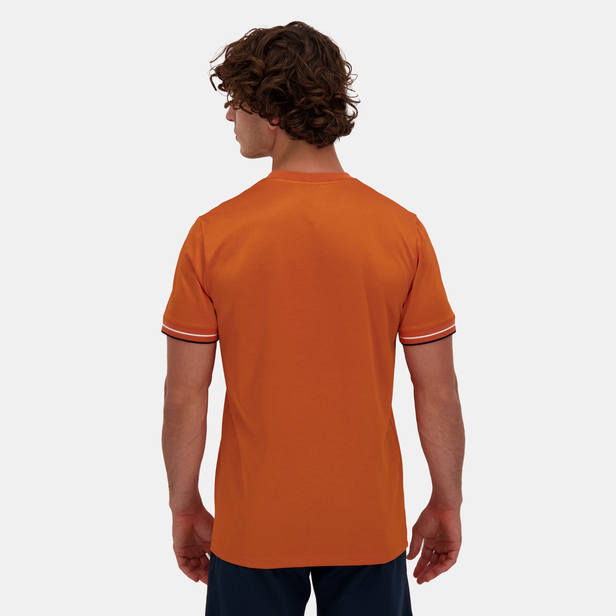 2423339-HERITAGE Tee SS N°3 M apricot orange | T-shirt Homme