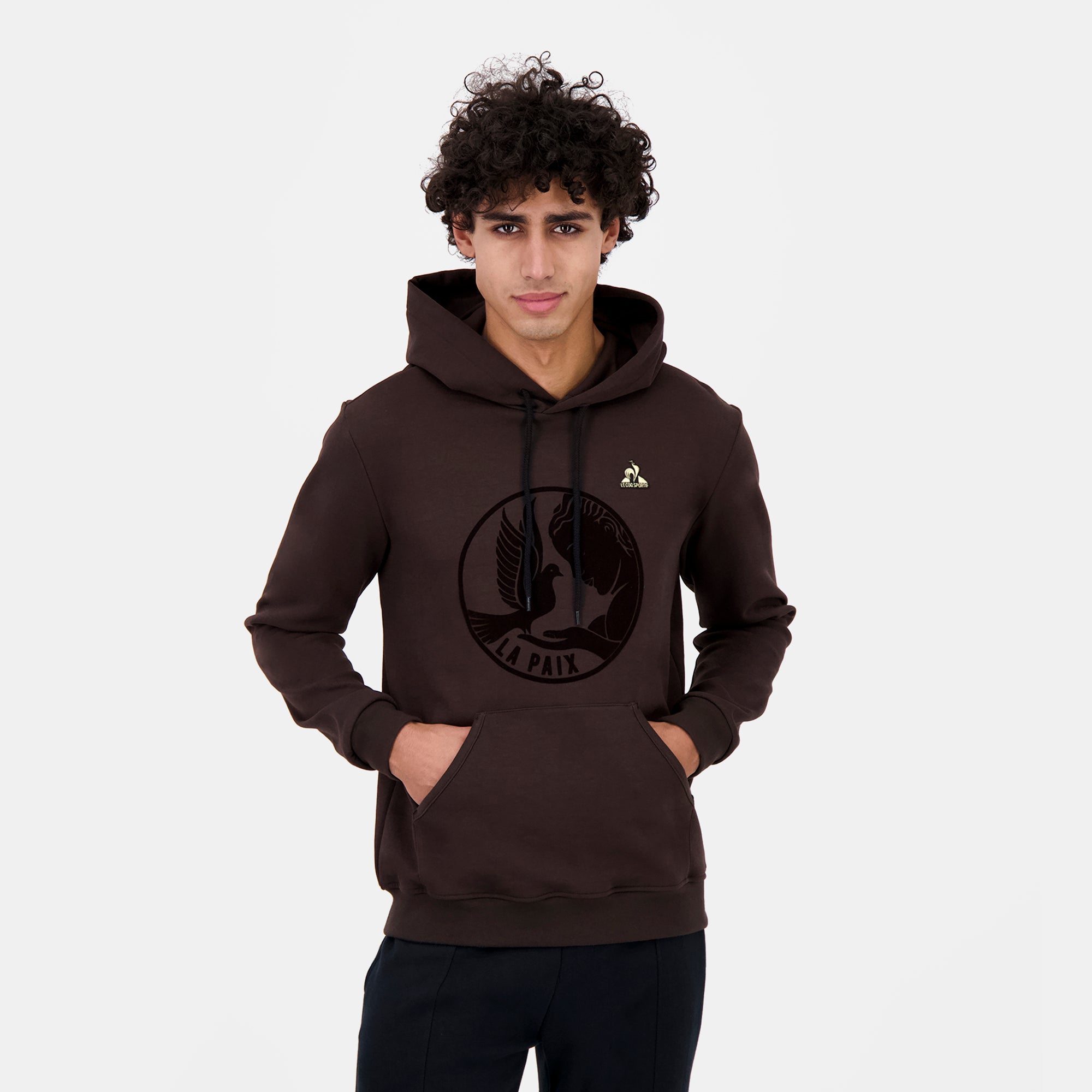 2424128-LA PAIX Hoody N°1 M molé | Sudadera con capucha para hombre