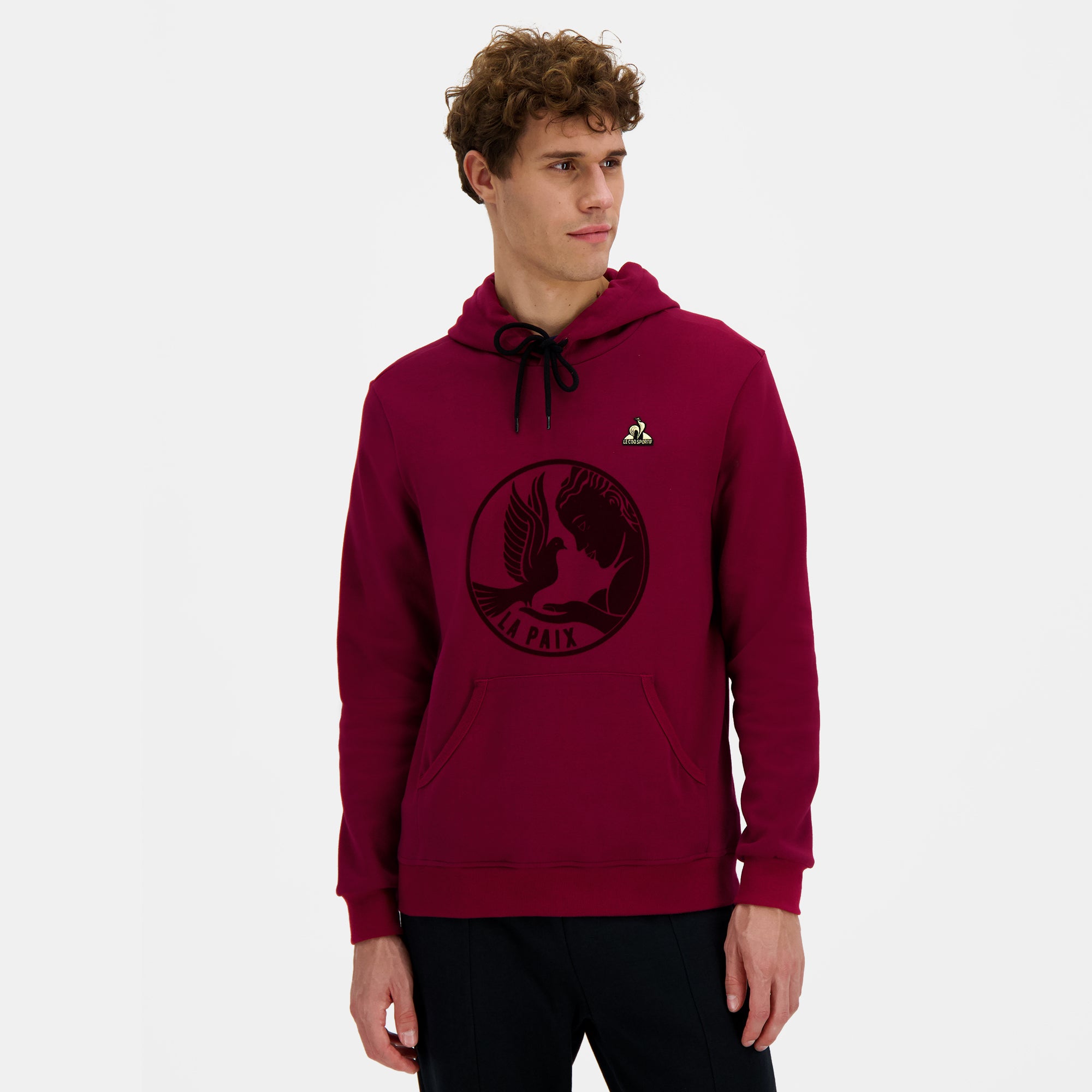 2424130-LA PAIX Hoody N°1 M rambo red | Sweat à capuche Homme