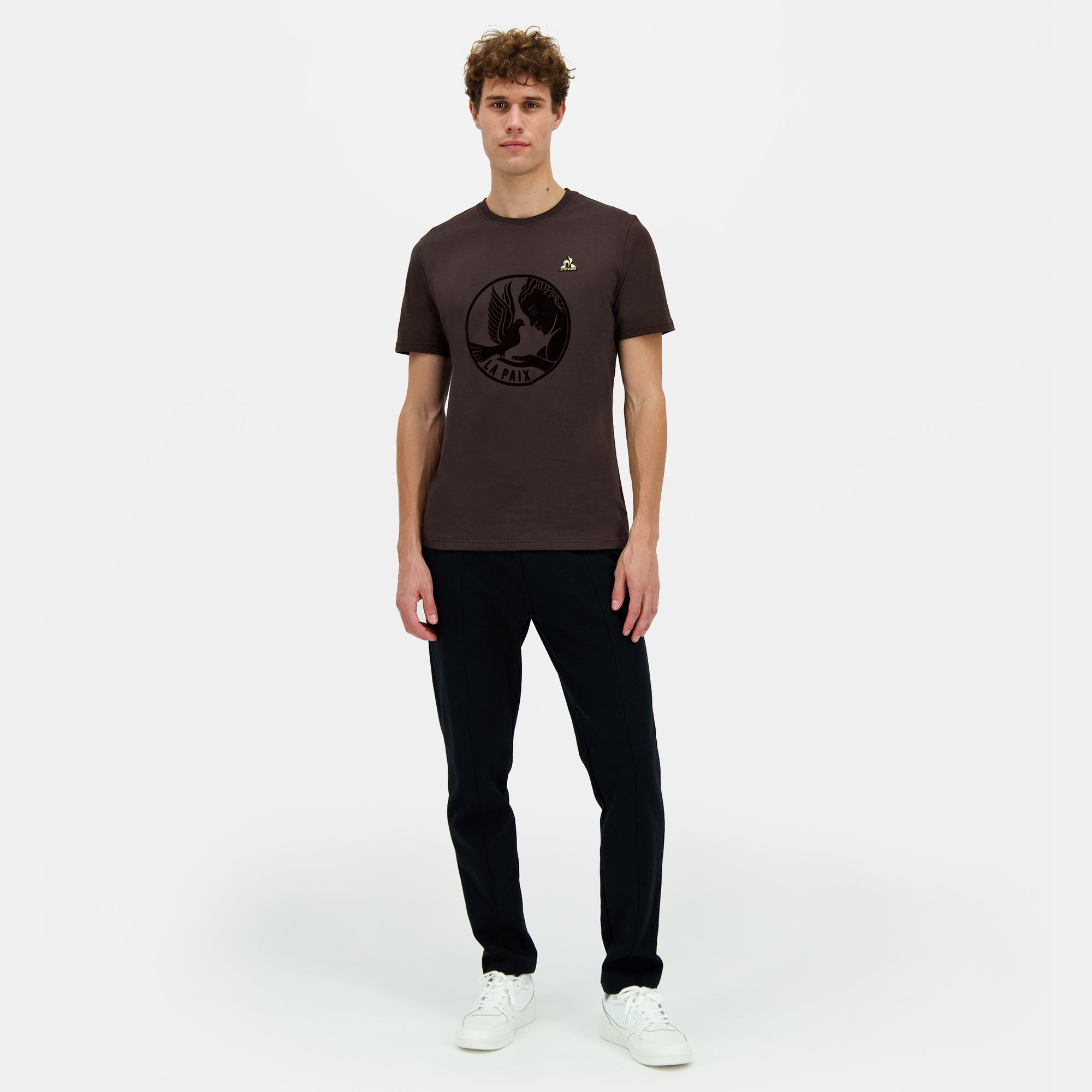 2424143-LA PAIX Tee SS N°1 M molé | T-shirt Homme