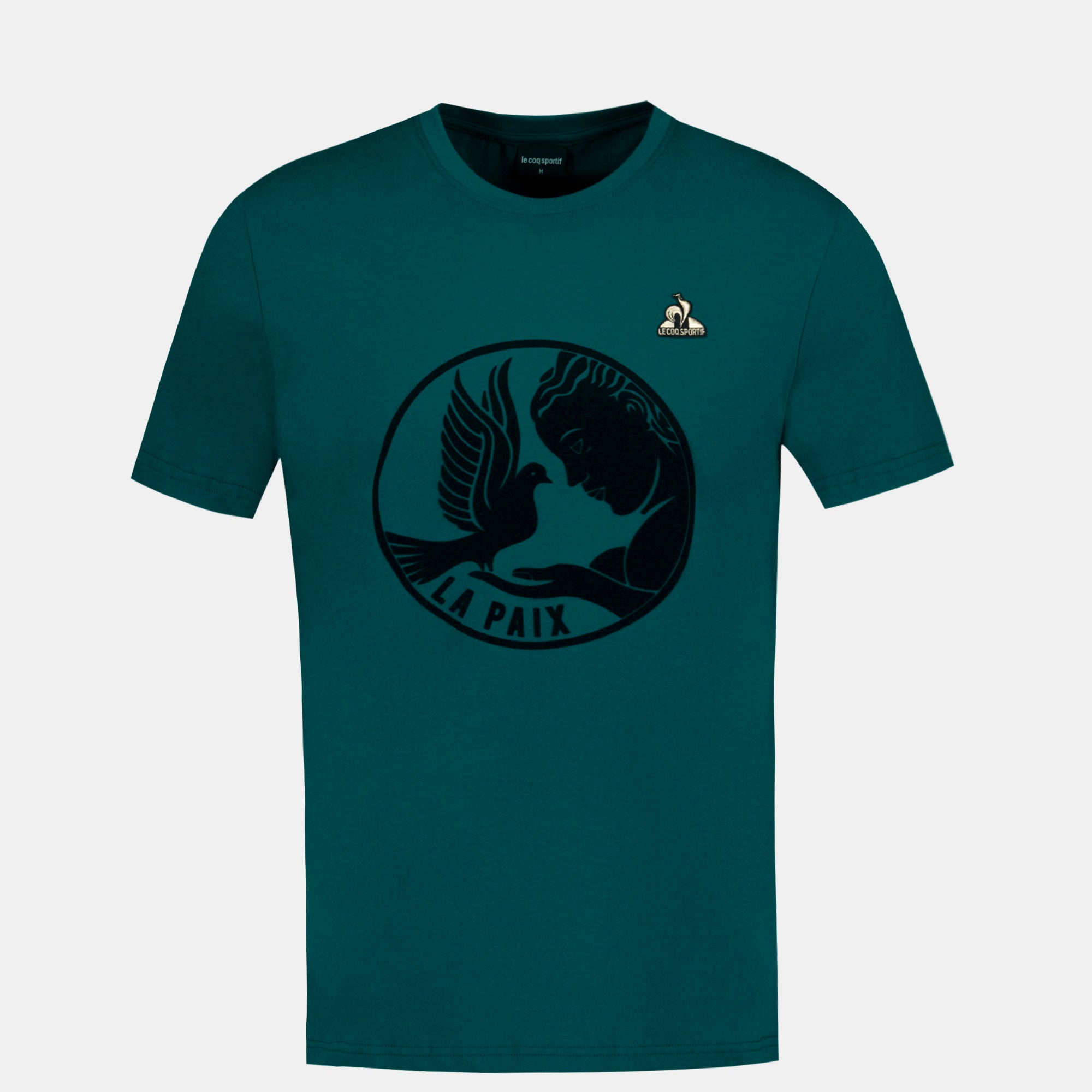 2424144-LA PAIX Tee SS N°1 M deep teal | Men&