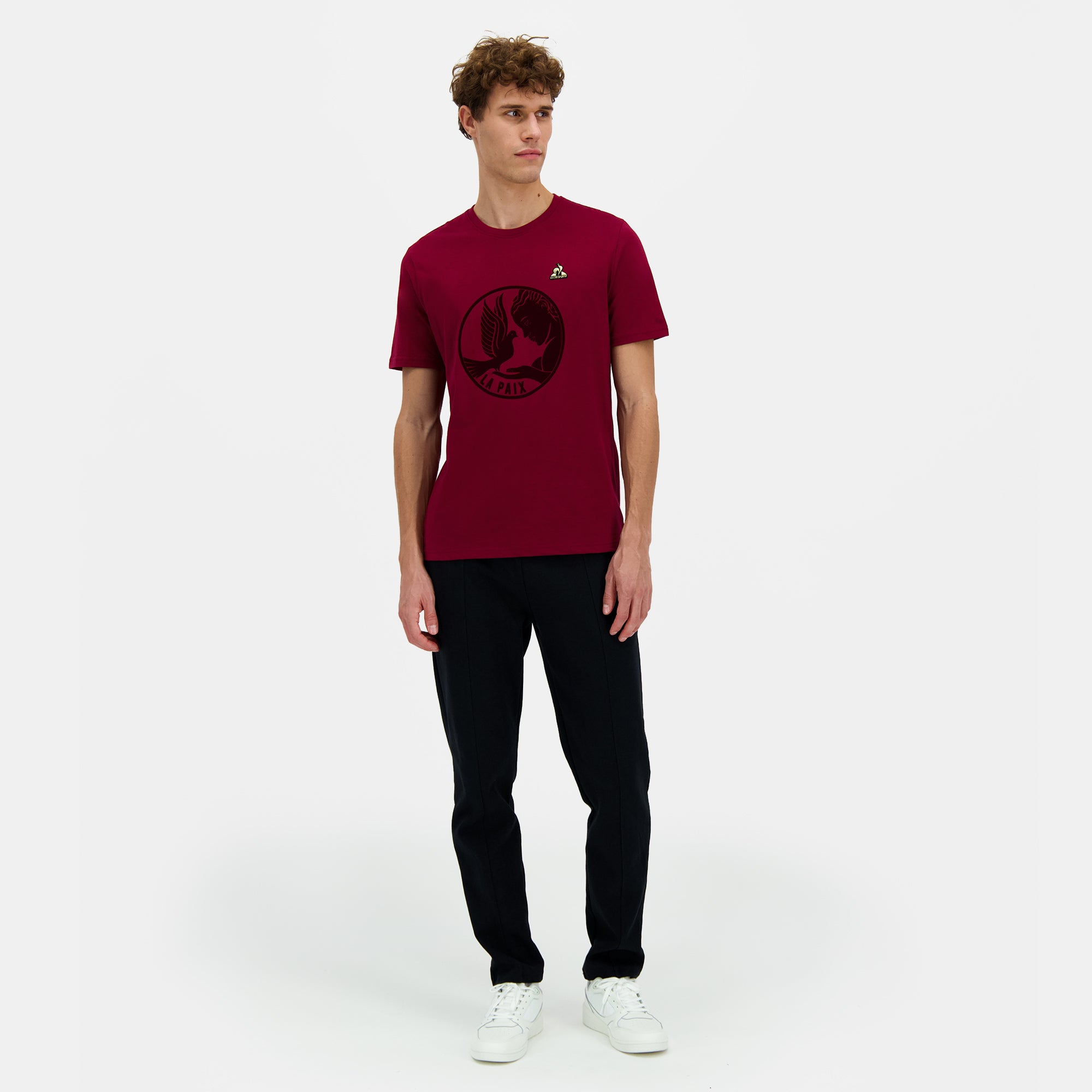 2424145-LA PAIX Tee SS N°1 M rambo red | T-shirt Homme