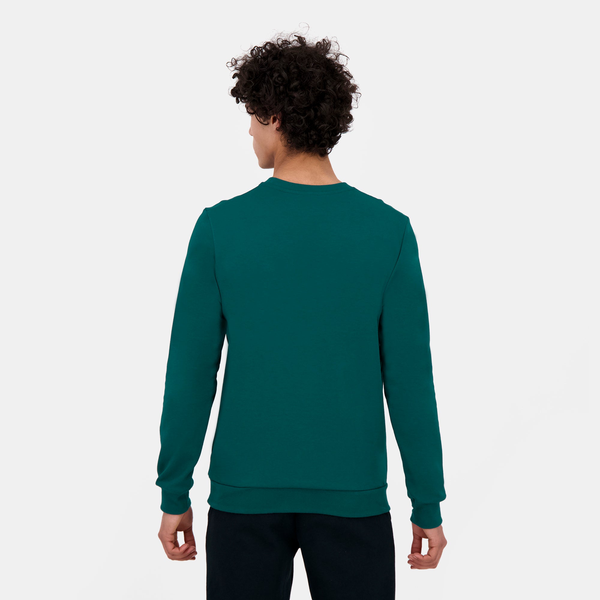 2424148-LA PAIX Crew Sweat N°1 M deep teal | Herren-Sweatshirt