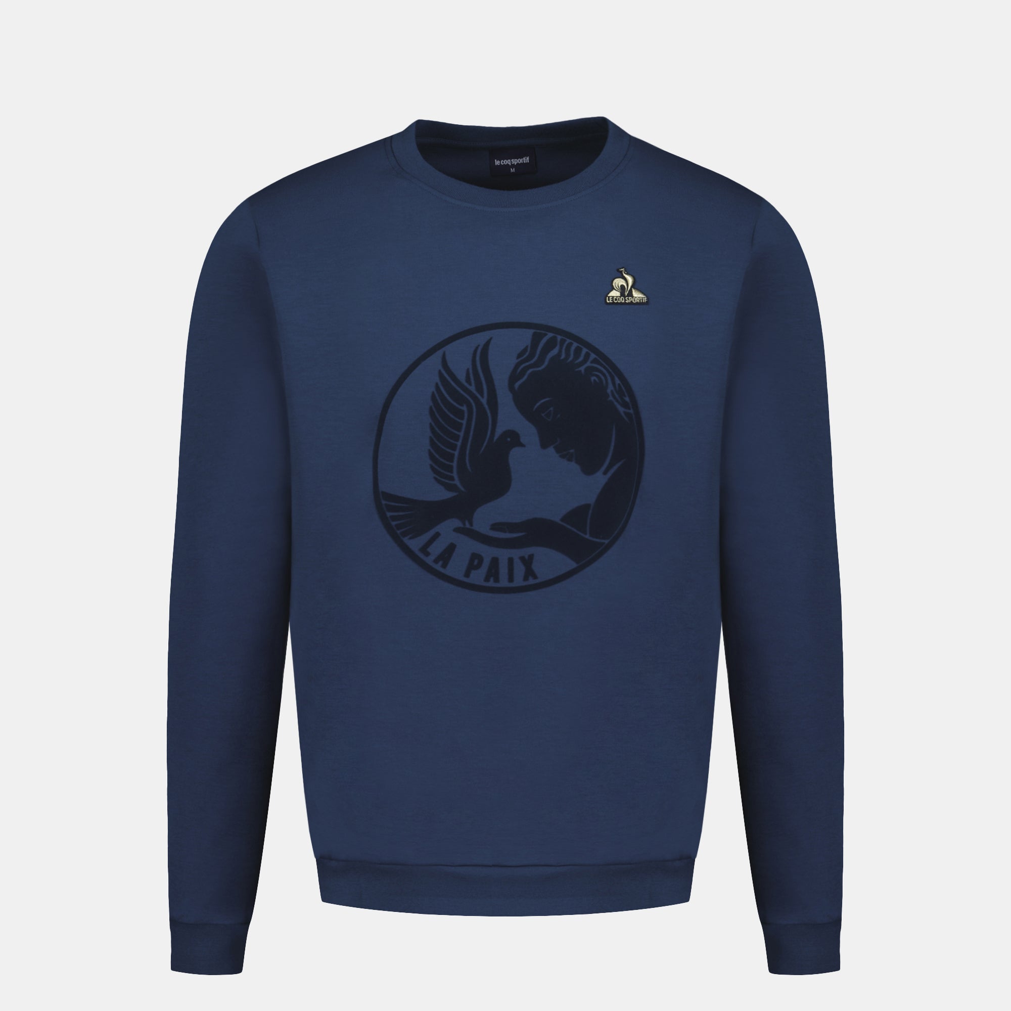 2424150-LA PAIX Crew Sweat N°1 M insignia perf | Sweat Homme