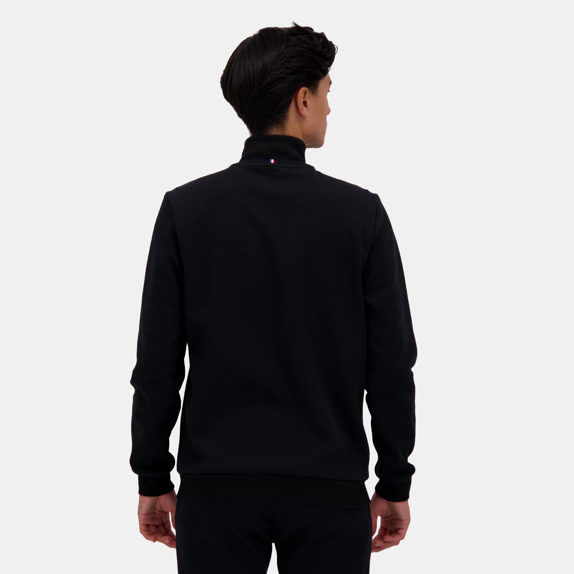 2510027-ESS Halfzip N°1 M black | Herren-Sweatshirt