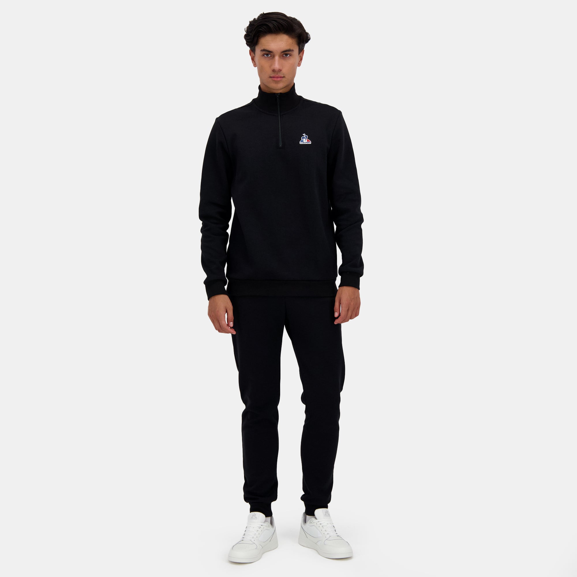 2510027-ESS Halfzip N°1 M black | Men&