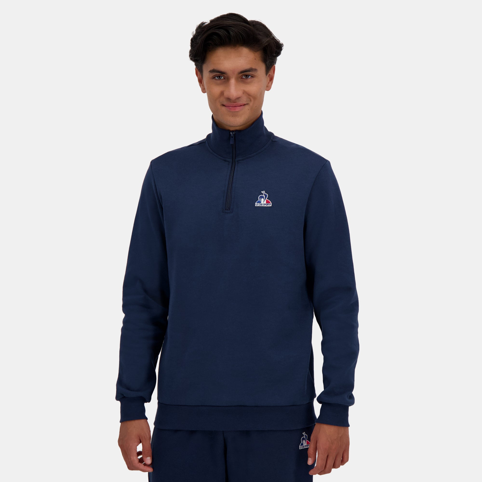 2510028-ESS Halfzip N°1 M dress blues | Sudadera de hombre