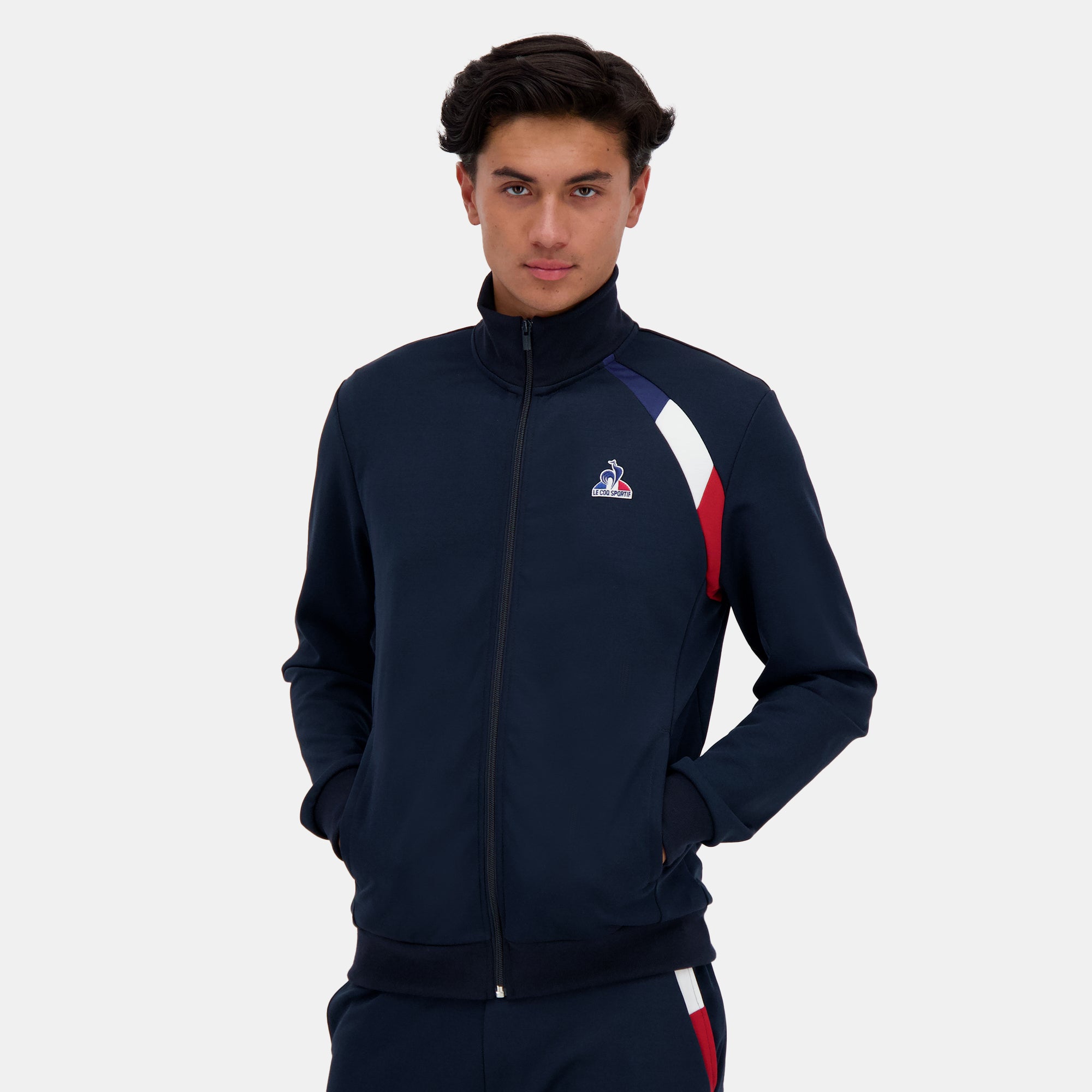 2510034-TRI SP FZ Sweat N°1 M sky captain | Sweat zippé Homme