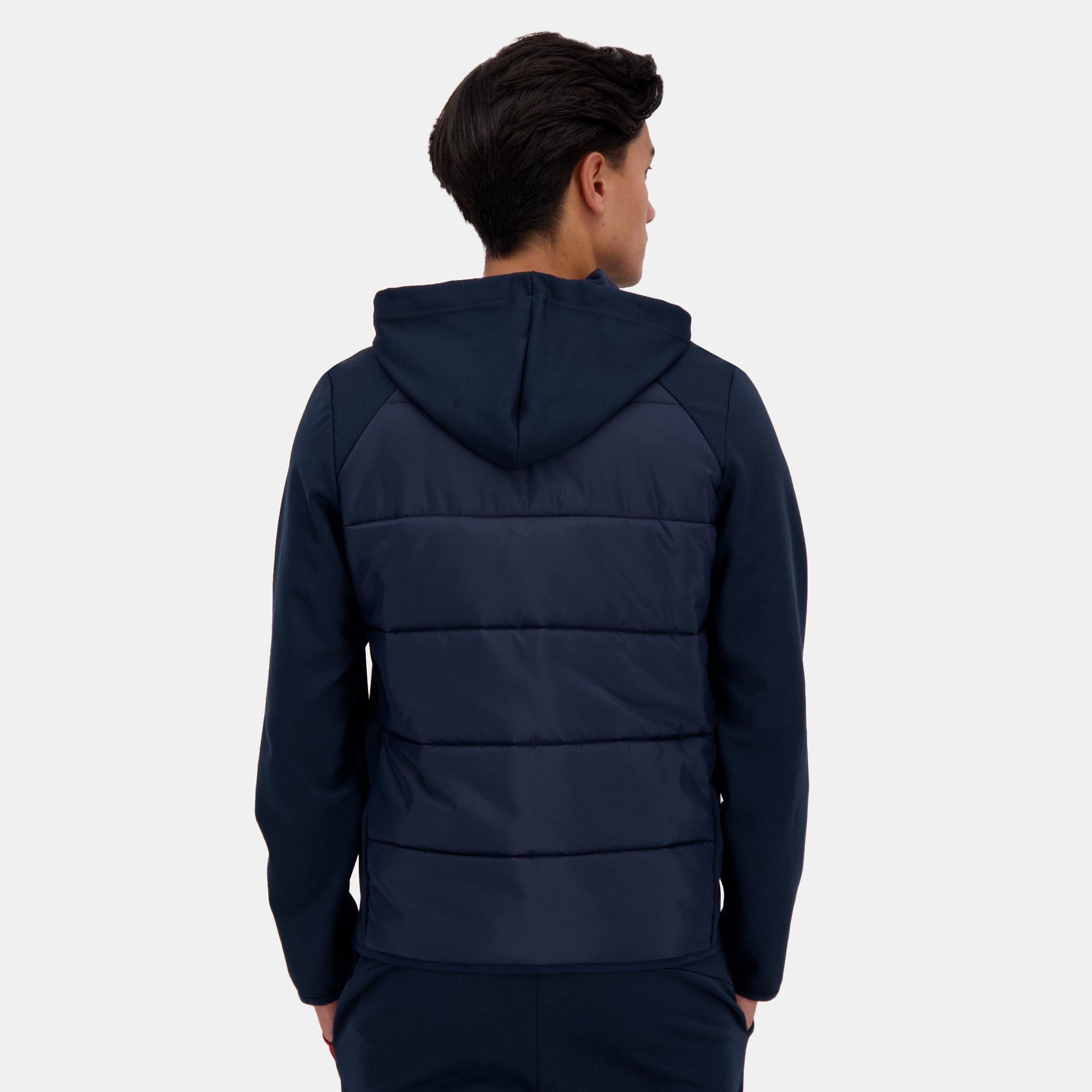 2510038-TRI SP Veste Hybride N°1 M sky captain | Herren-Sweatshirt mit Kapuze und Reißverschluss