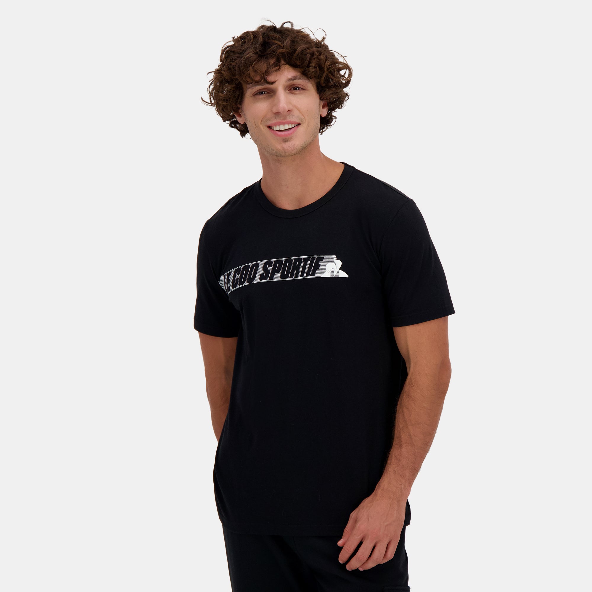 2510042-CONTEMPORAIN SP Tee SS N°2 M black | Maglietta da uomo