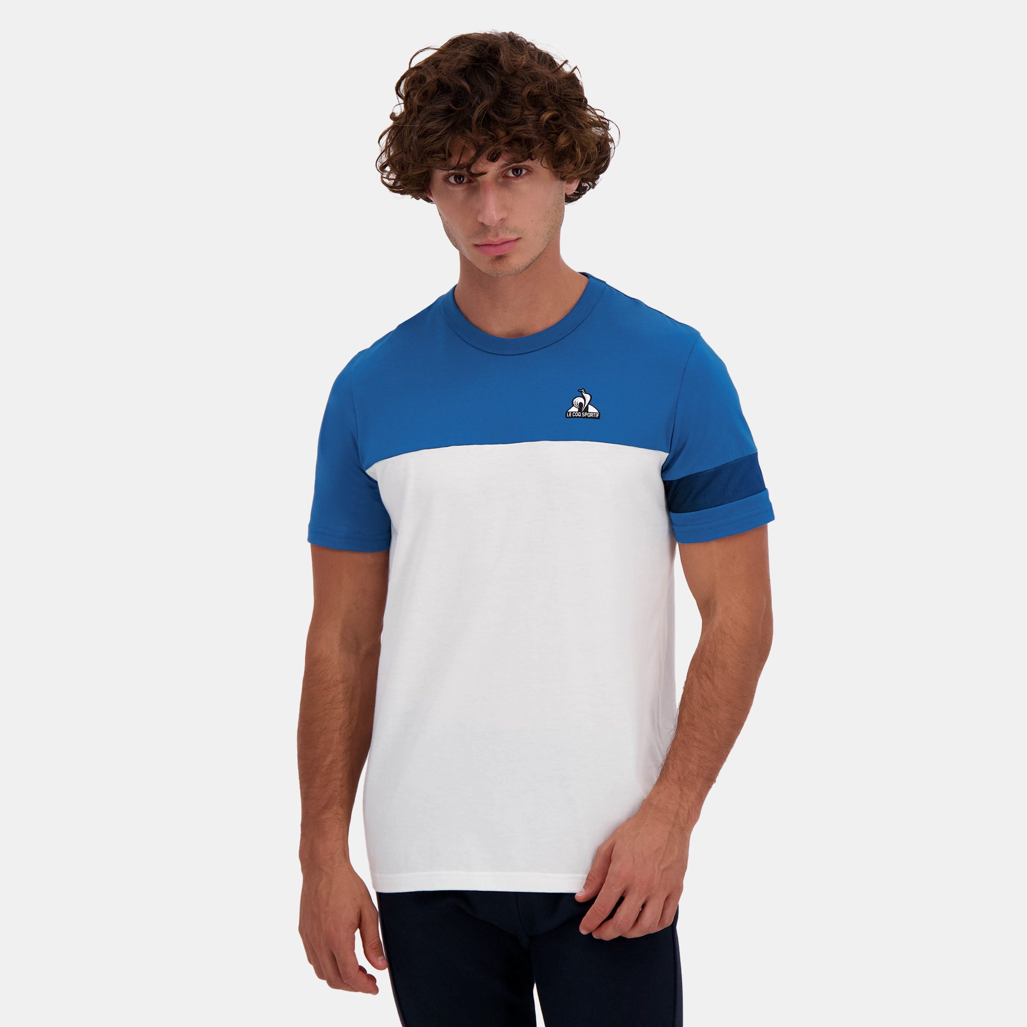 2510049-HERITAGE SP Tee SS N°1 M blue sapphire/n | Herren-T-Shirt