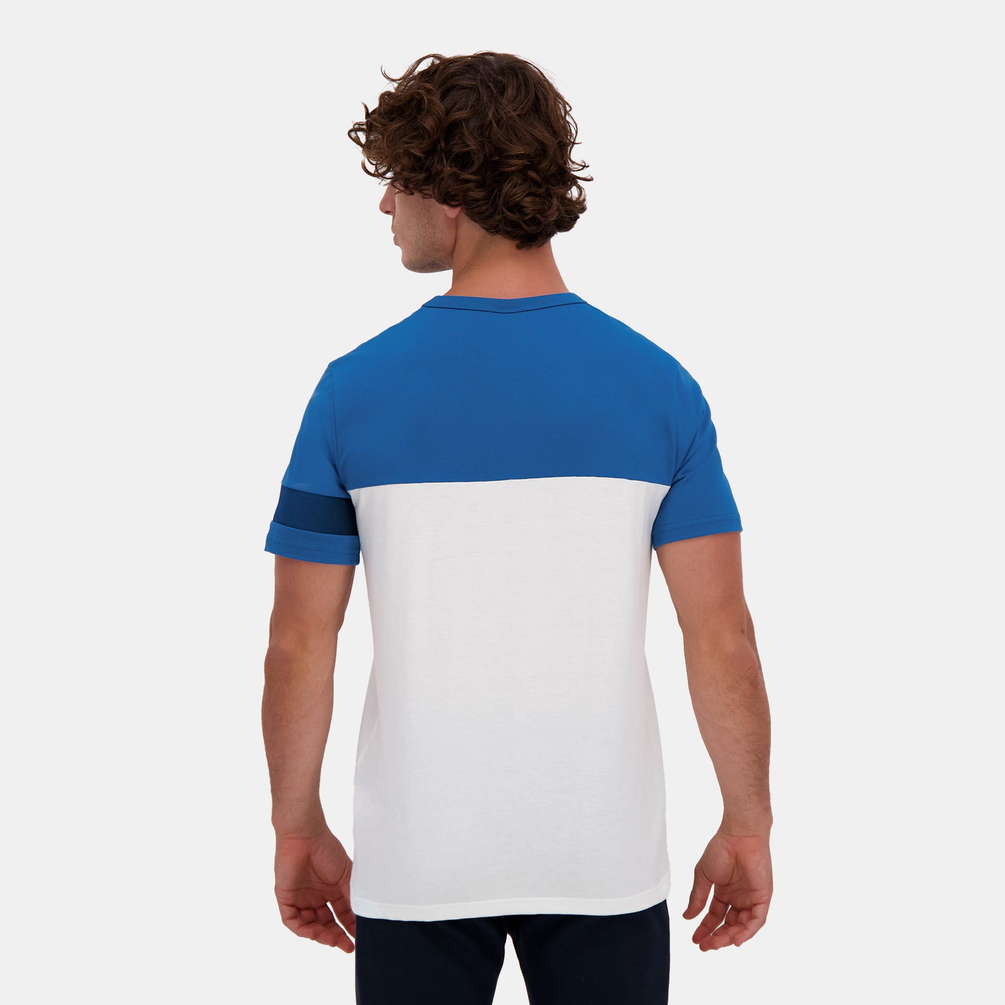 2510049-HERITAGE SP Tee SS N°1 M blue sapphire/n | Herren-T-Shirt