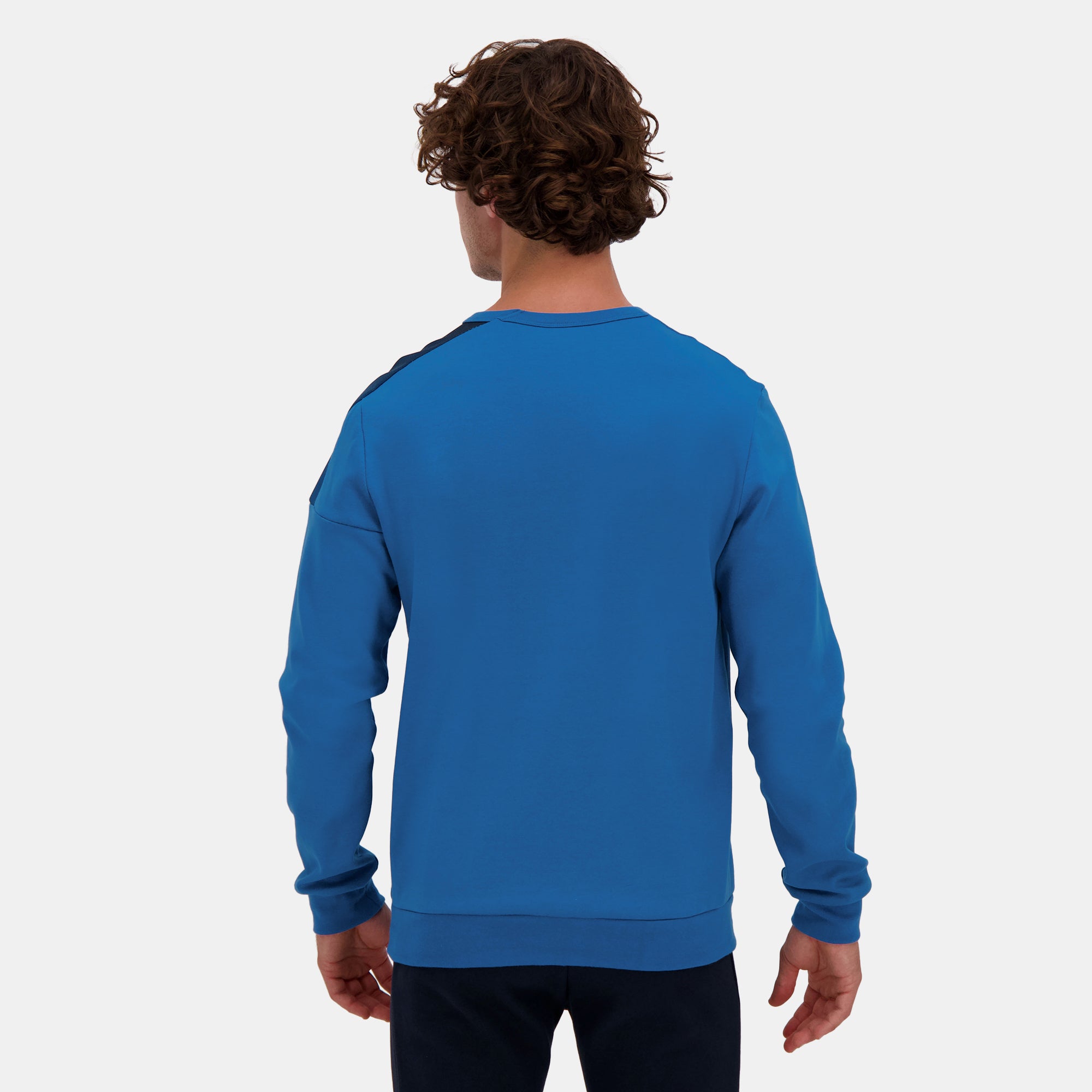 2510051-HERITAGE SP Crew Sweat N°1 M blue sapphi | Sweat col rond Homme