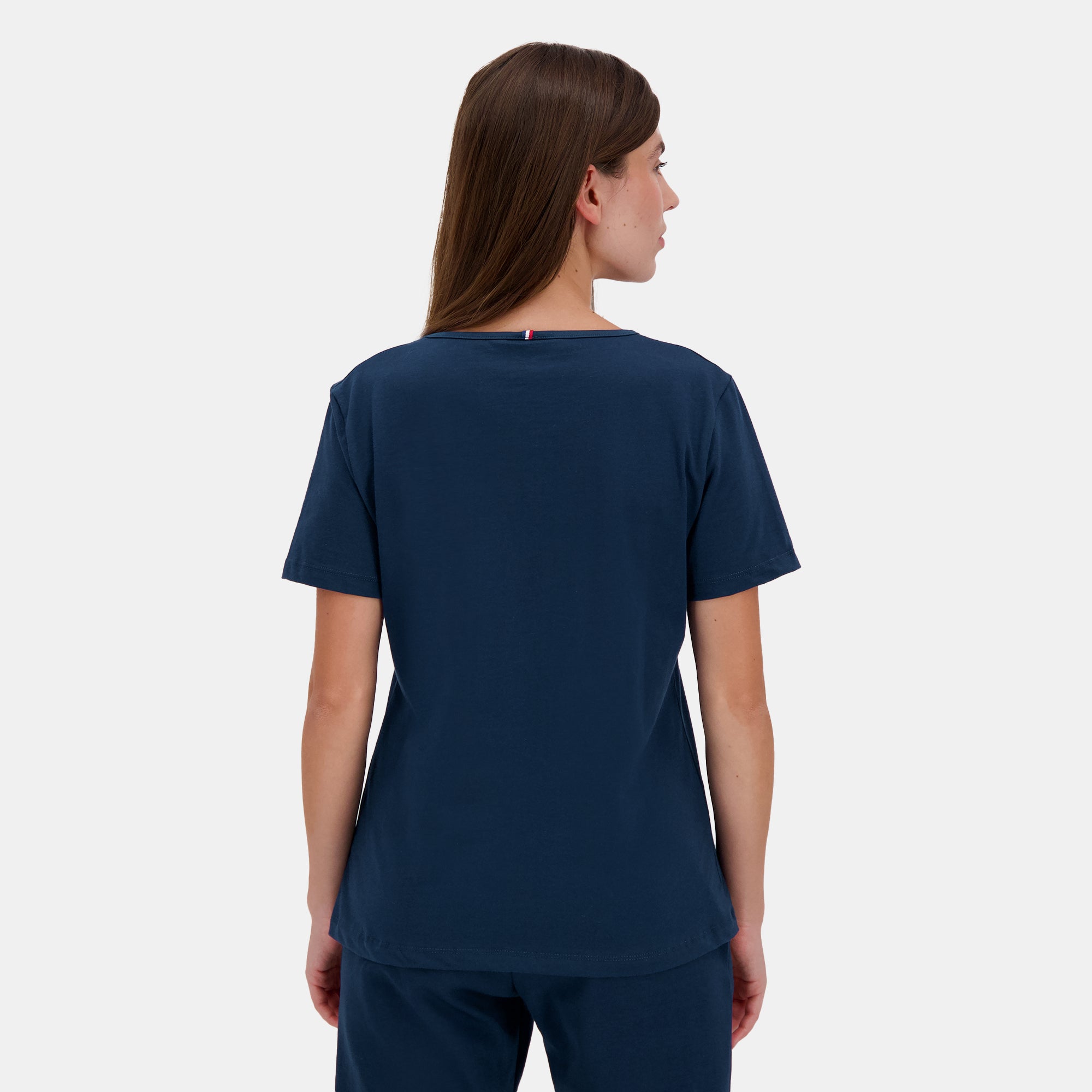 2510063-ESS Tee SS Col V N°1 W victory blue | Women&