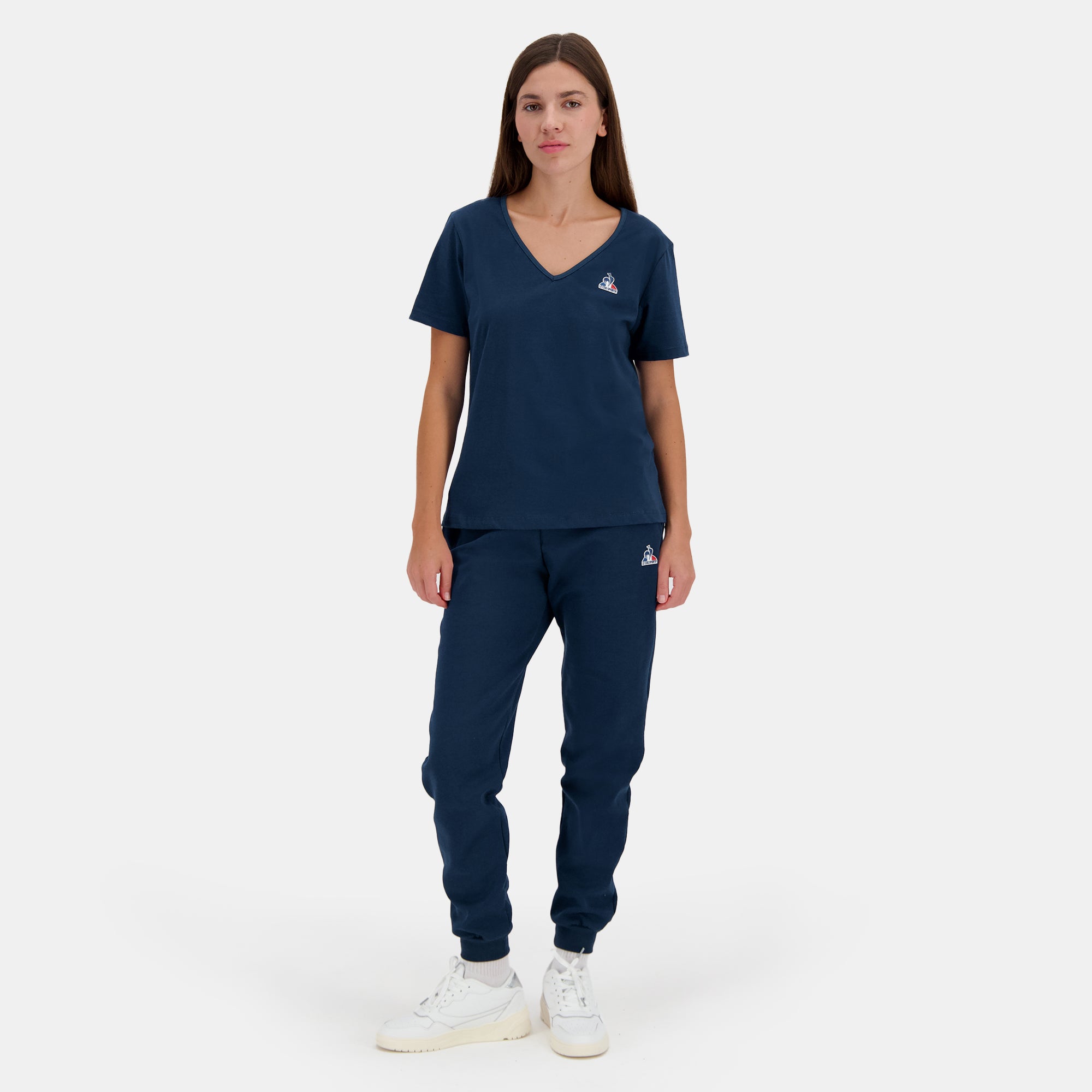 2510063-ESS Tee SS Col V N°1 W victory blue | Women&