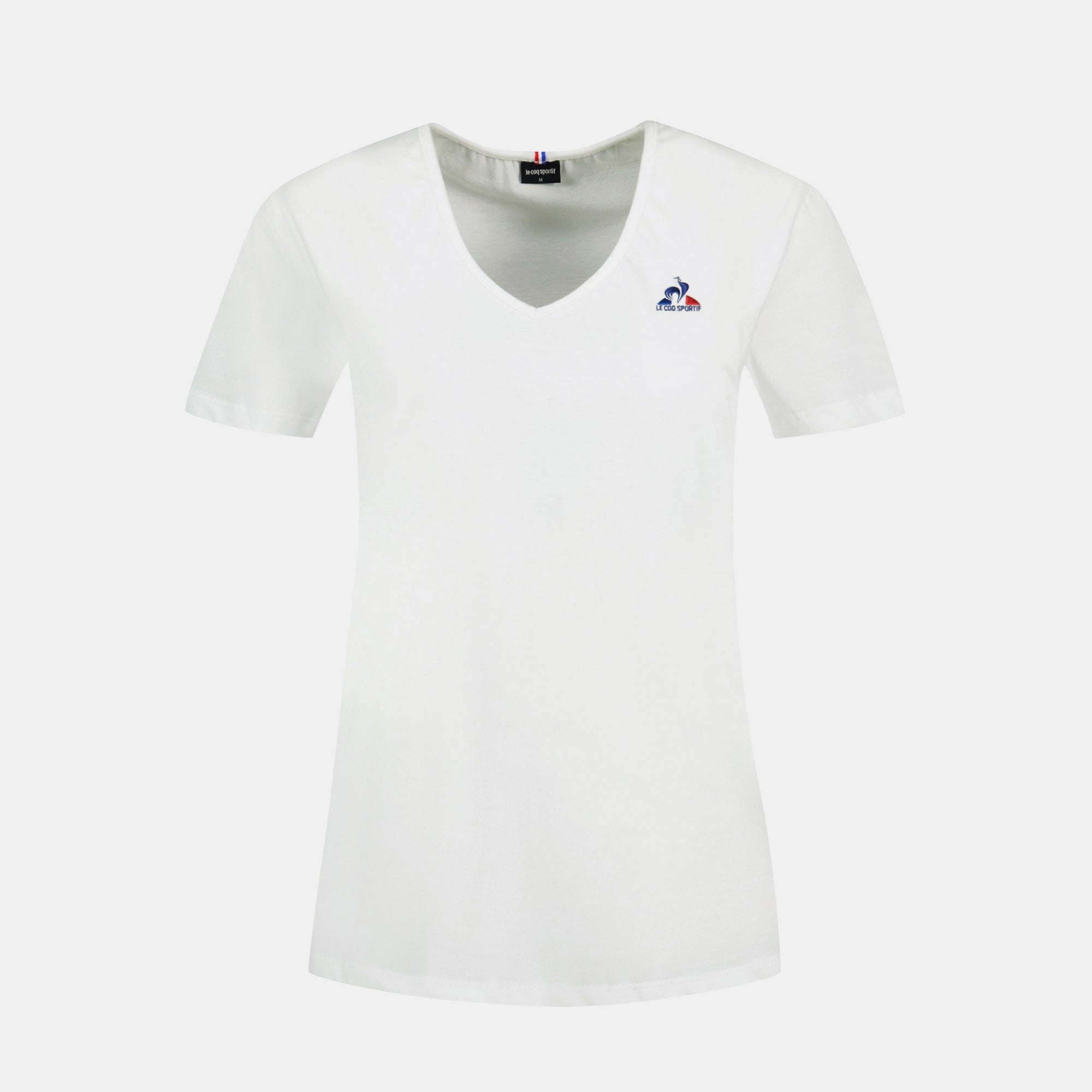 2510064-ESS Tee SS Col V N°1 W new optical white | Damen-T-Shirt