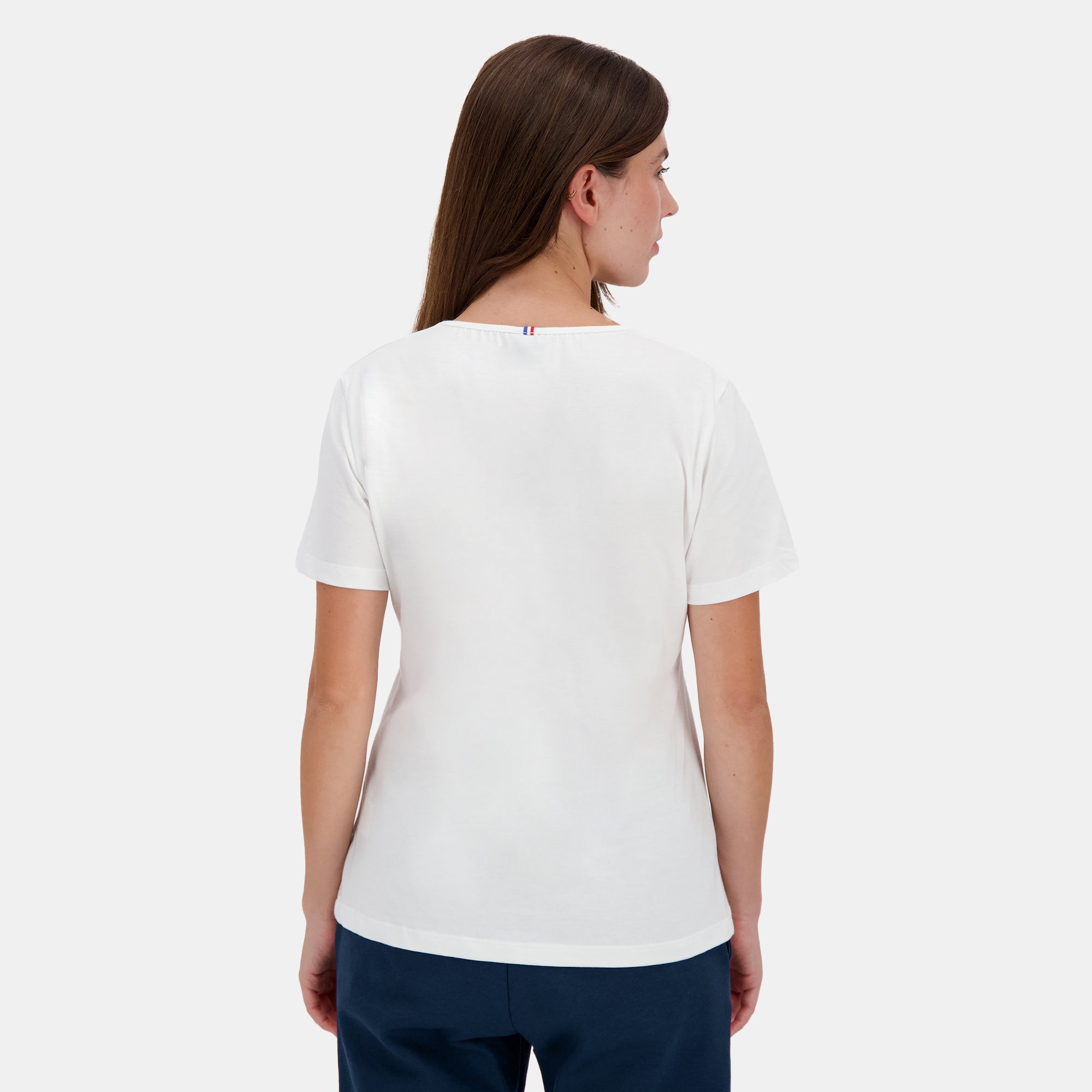 2510064-ESS Tee SS Col V N°1 W new optical white | Women&