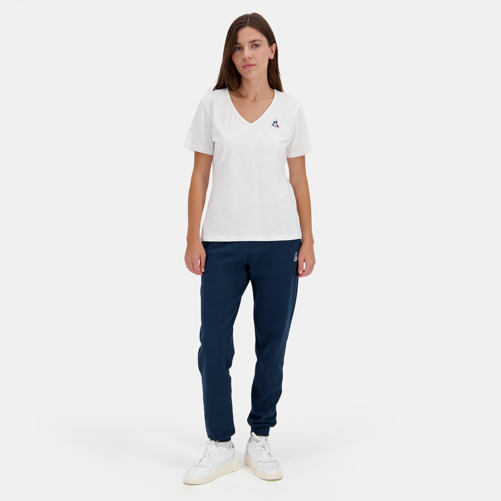 2510064-ESS Tee SS Col V N°1 W new optical white | Women&