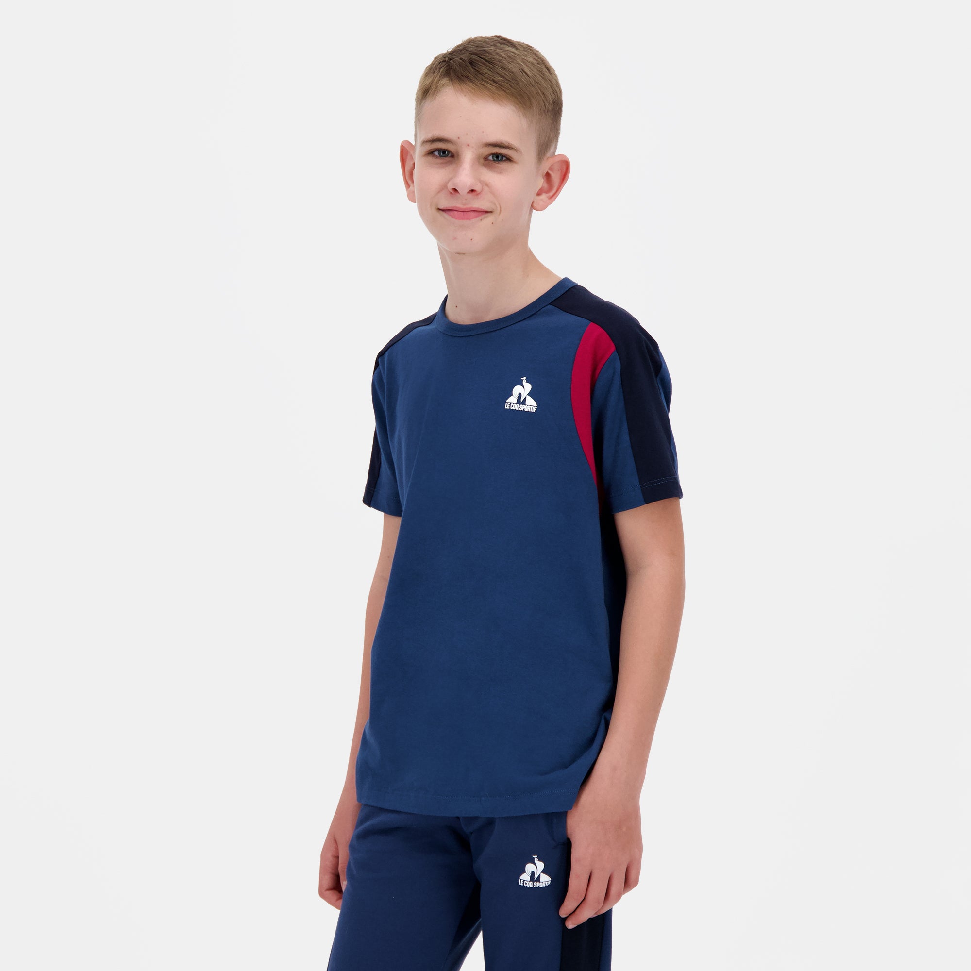 2510137-TRI Tee SS N°1 Enfant insignia blue | T-shirt Enfant