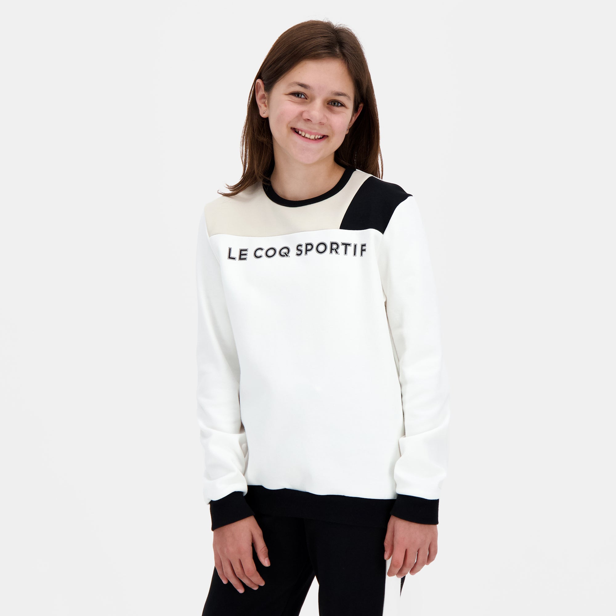 2510146-GRAPHIQUE Crew Sweat N°1 Enfant marshmal | Sweat col rond Enfant