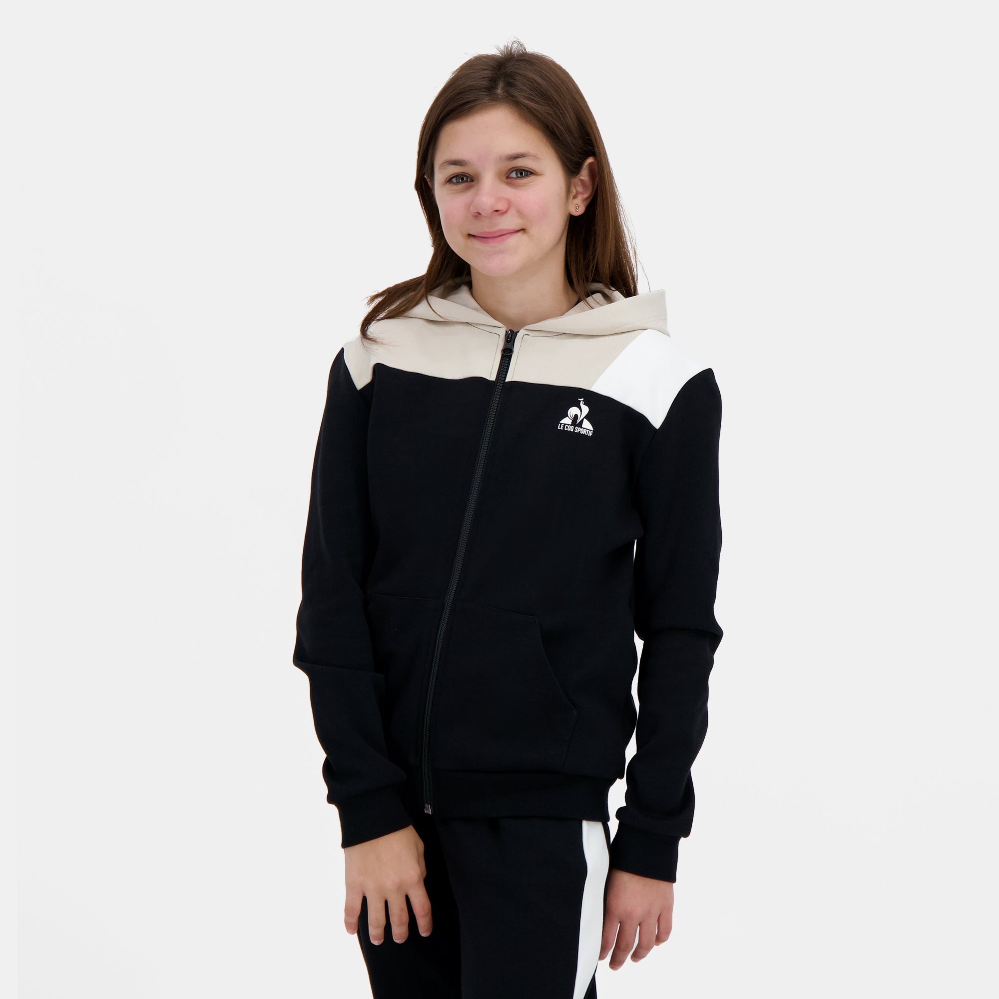 2510148-GRAPHIQUE FZ Hoody N°1 Enfant black ligh | Sweat zippé à capuche Enfant