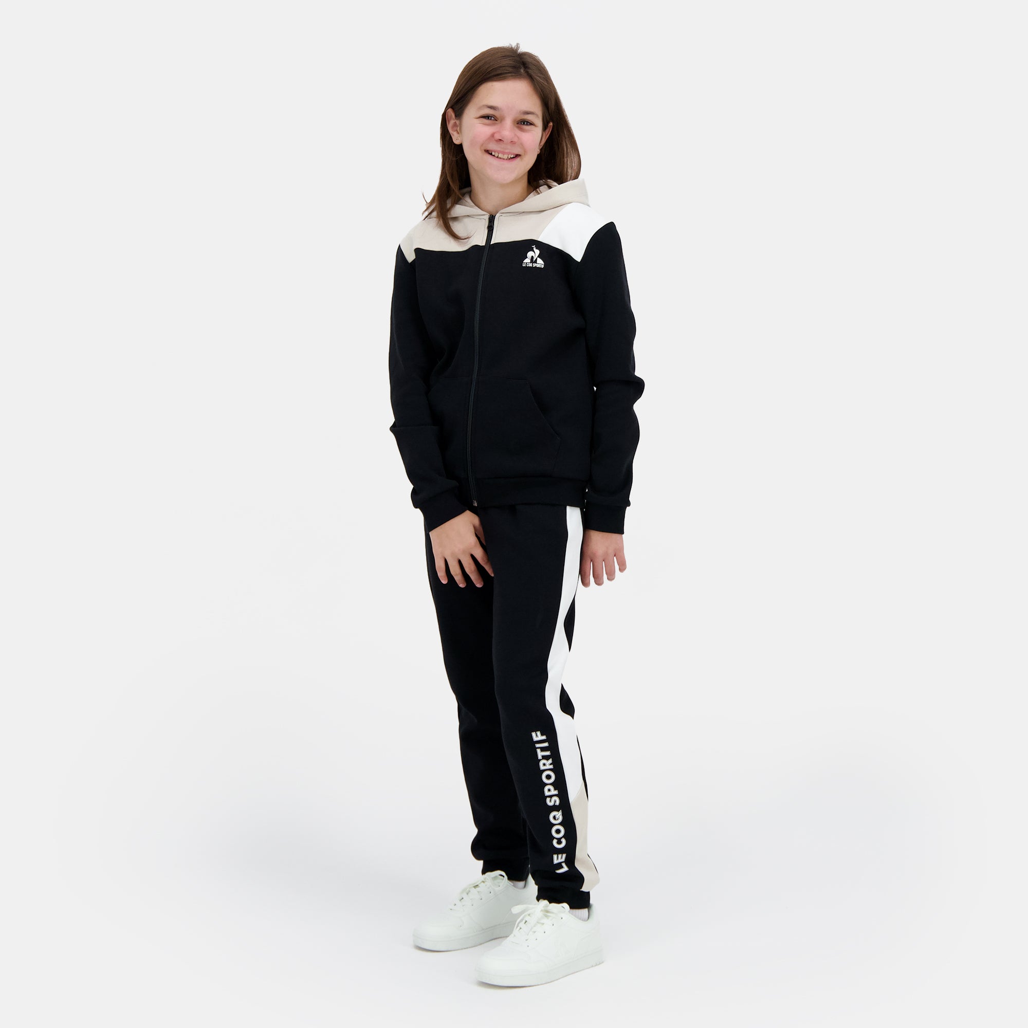 2510148-GRAPHIQUE FZ Hoody N°1 Enfant black ligh | Sweat zippé à capuche Enfant