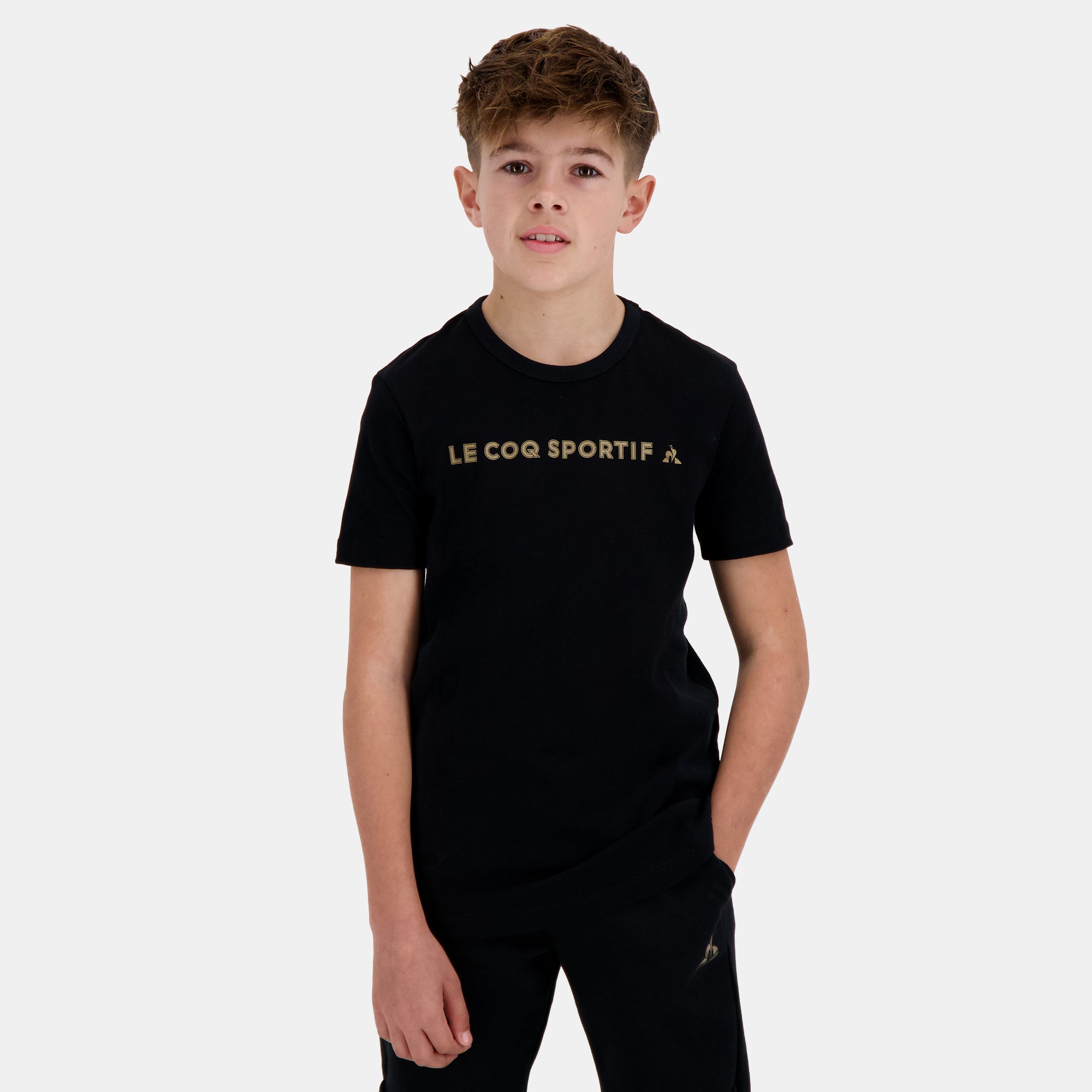 2510153-NOEL SP Tee SS N°1 Enfant black | T-shirt Enfant