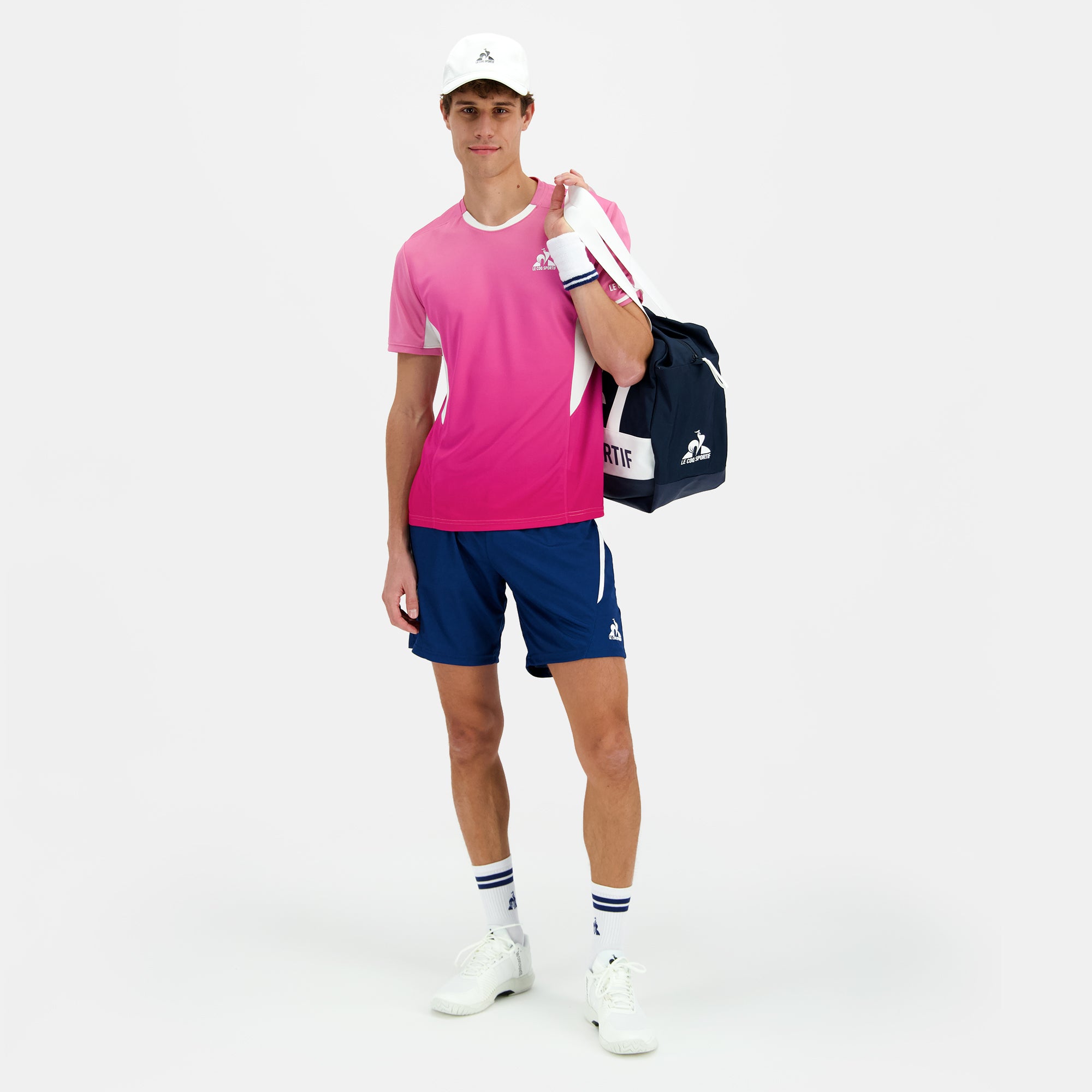 2510165-TENNIS PRO Tee SS 25 N°1 M aurora pink | T-shirt Homme