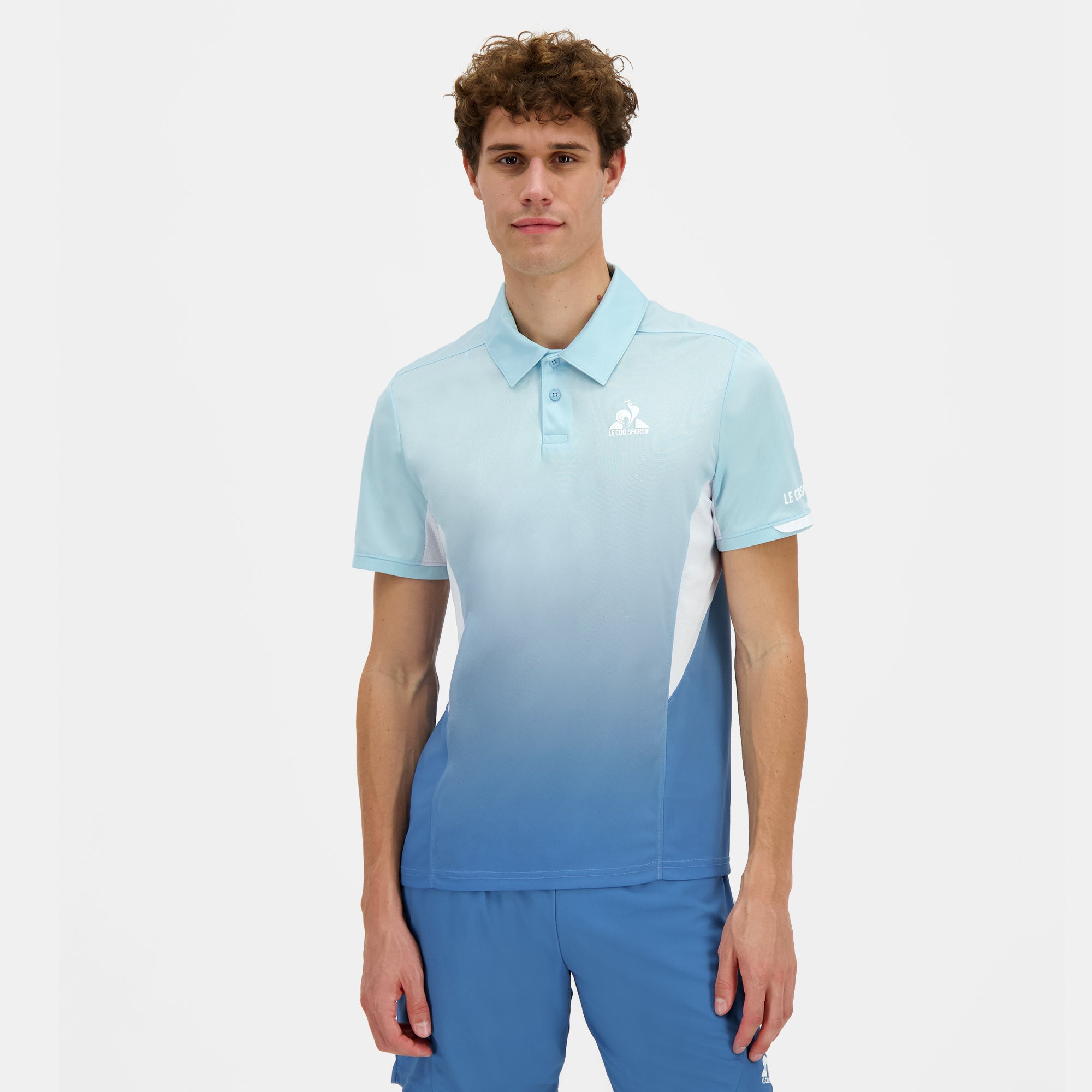 2510174-TENNIS PRO Polo SS 25 N°1 M quiet tide | Men&