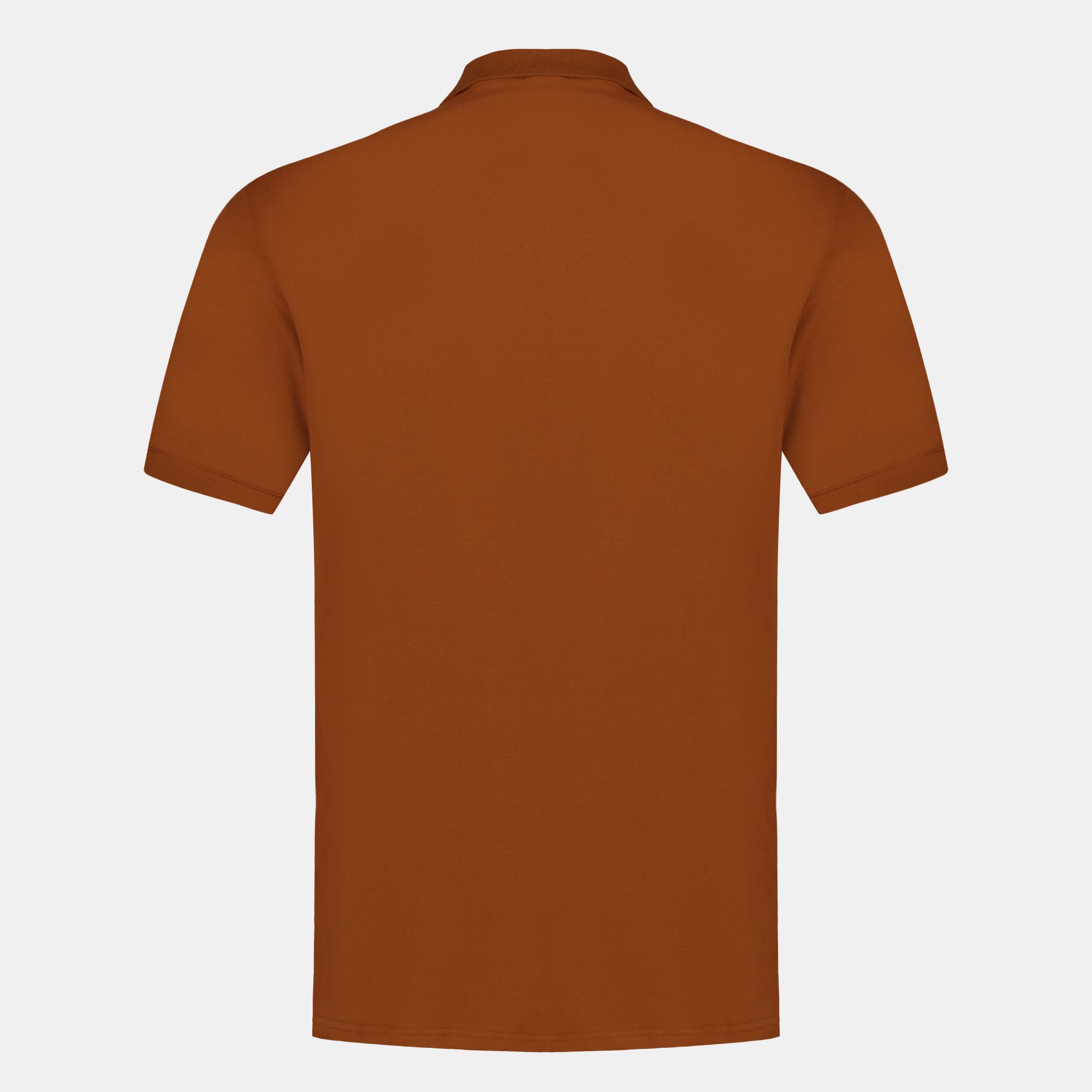 2510194-ESS T/T Polo SS N°1 M caramel cafe | Polo Homme