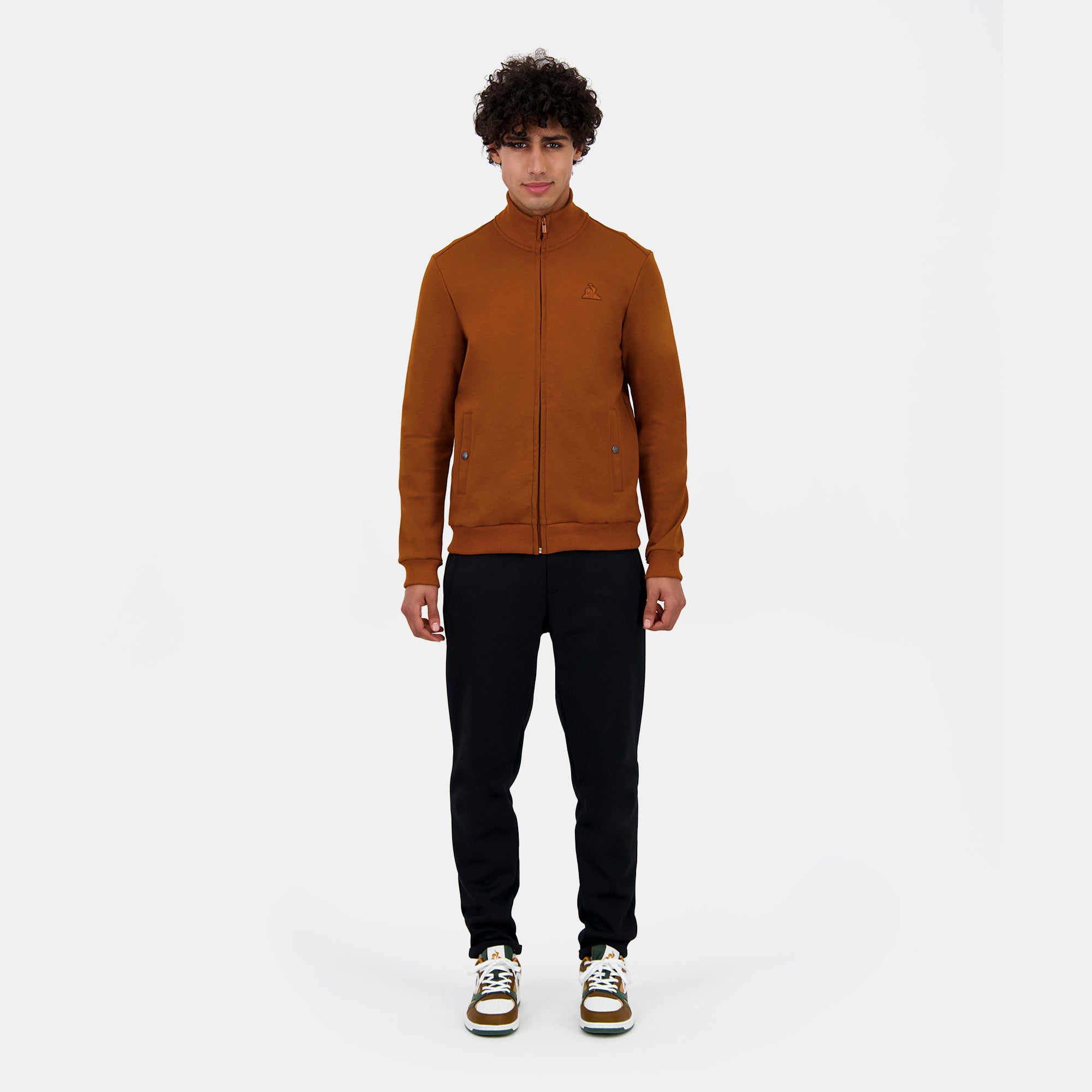 2510197-ESS T/T FZ Sweat N°1 M caramel cafe | Men&