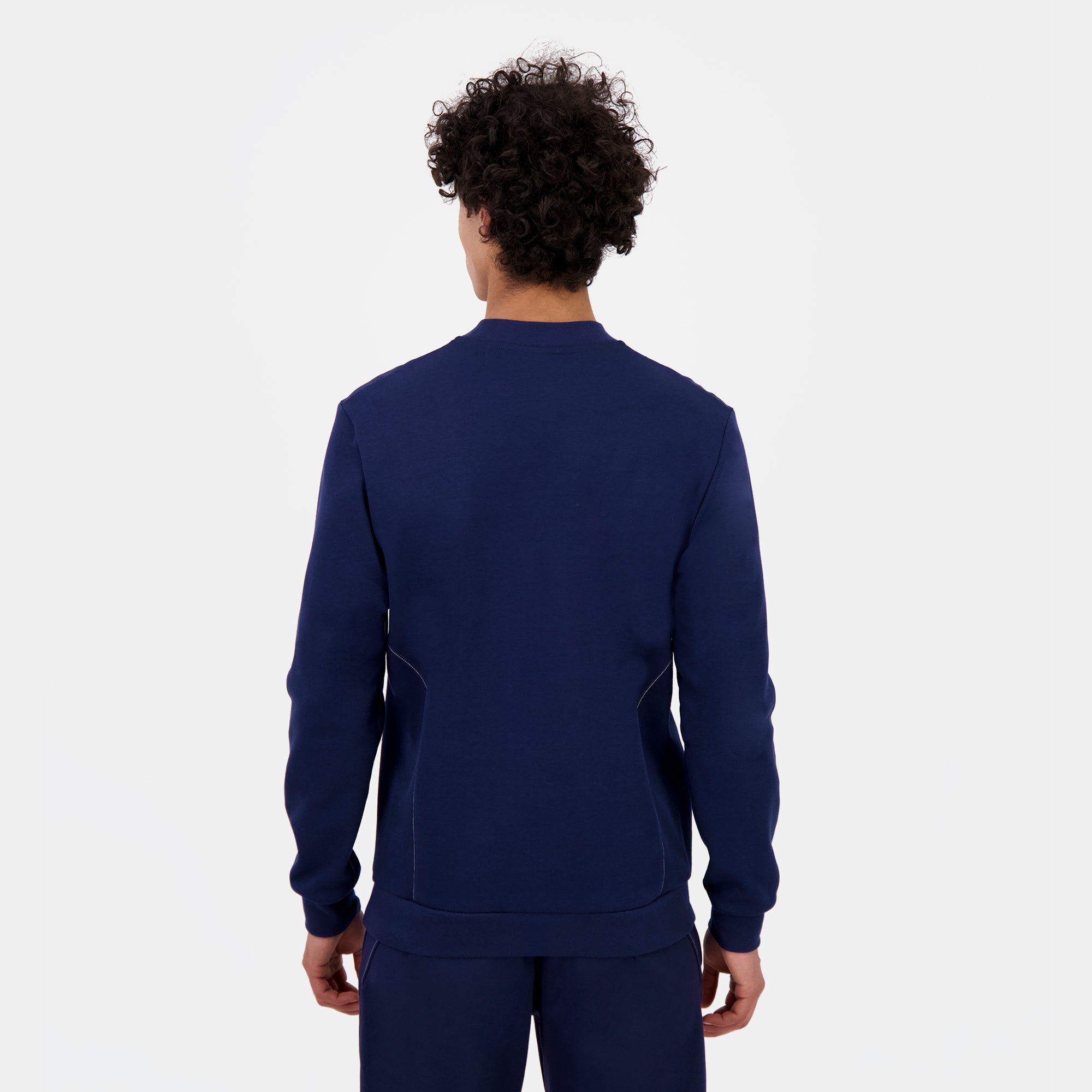 2510257-TRI LF Crew Sweat N°1 M bleu nuit | Sweat col rond Homme