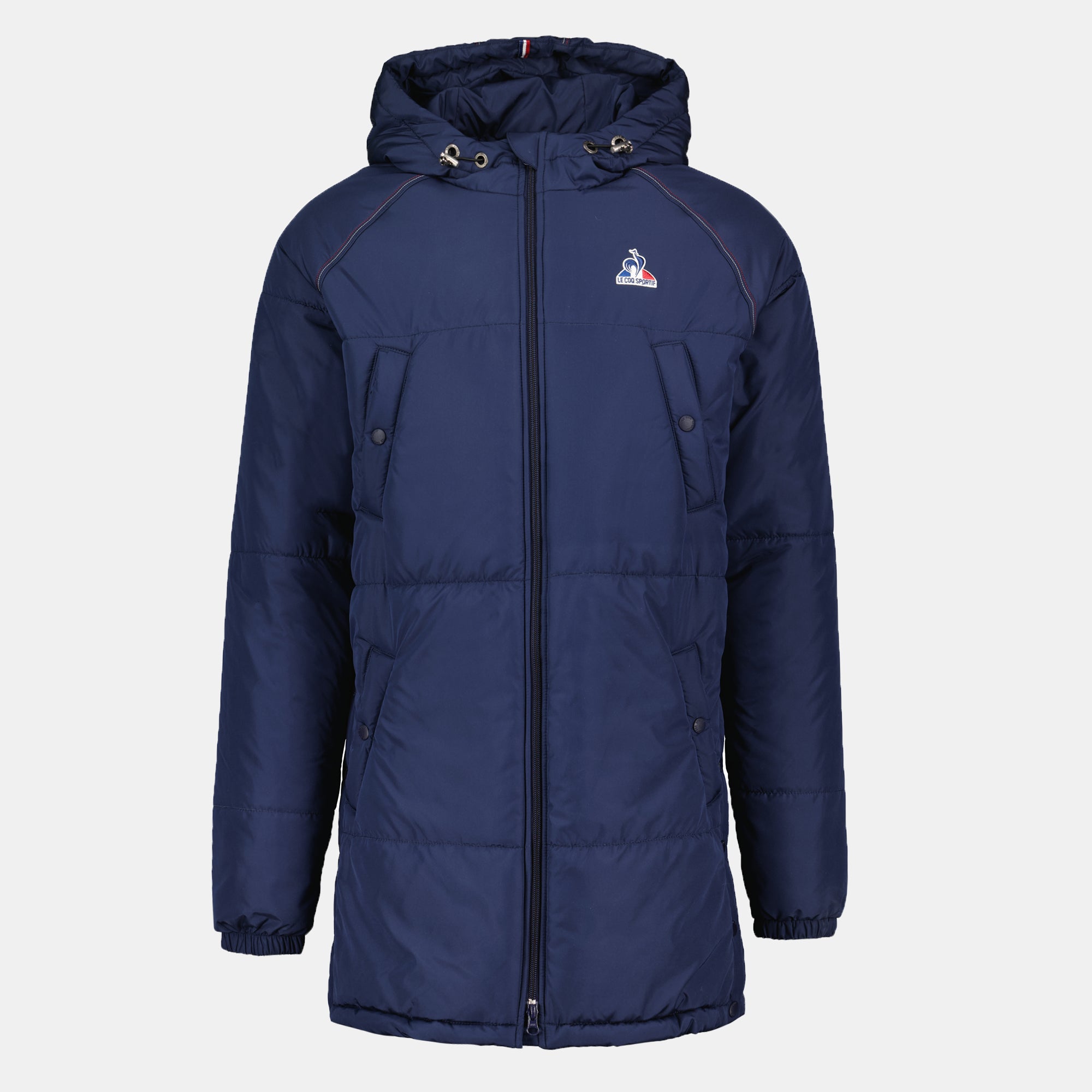 2510261-TRI LF Doudoune N°1 M bleu nuit | Parka bleu marine à capuche Homme