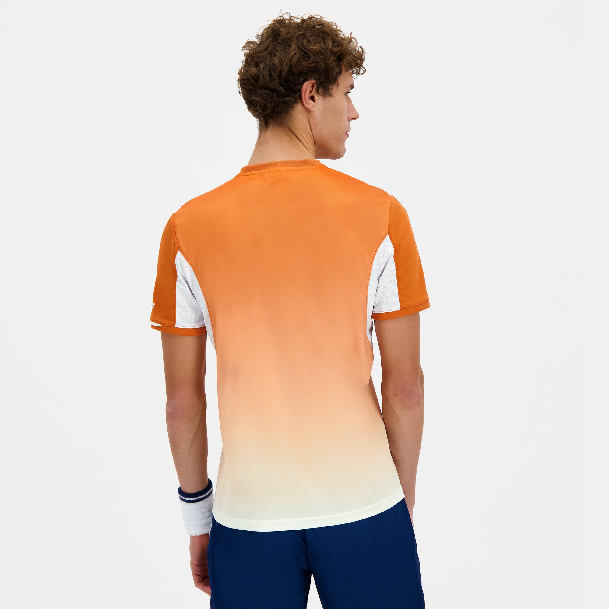 2510282-TENNIS PRO Tee SS 25 N°1 M albicocca arancio | Maglietta da uomo