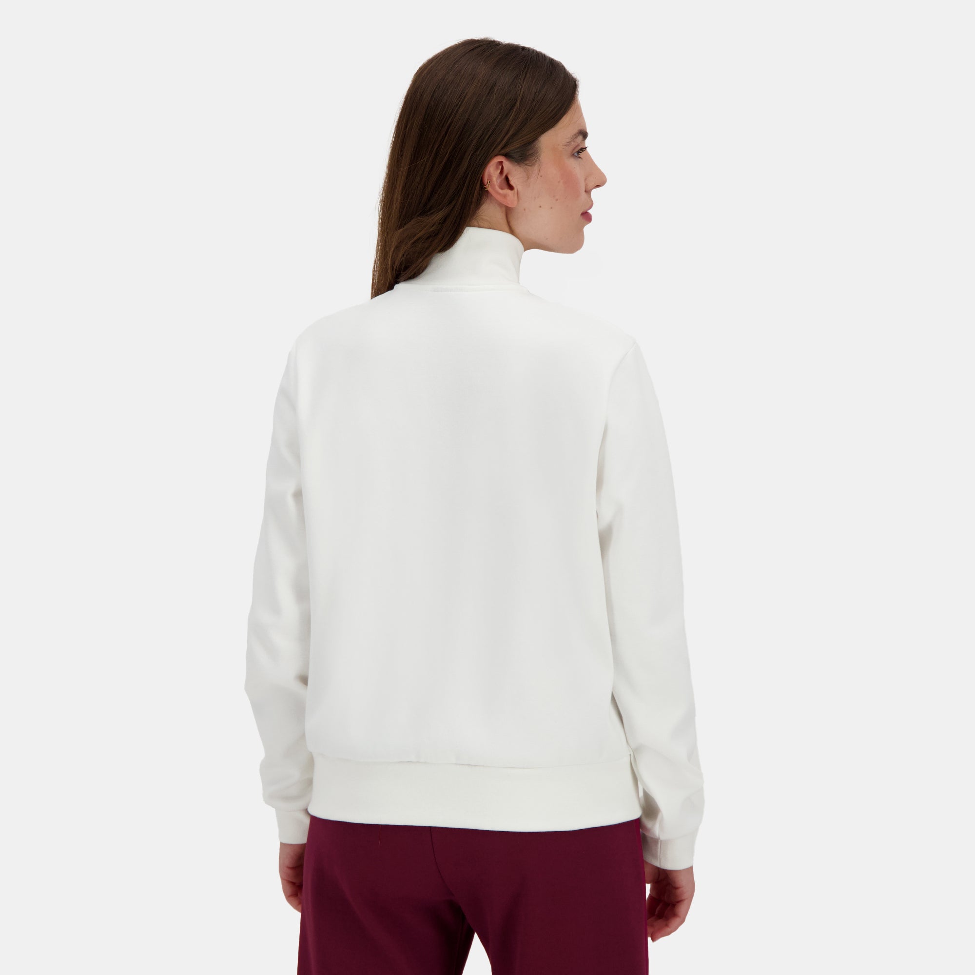 2510299-HERITAGE LF FZ Sweat N°1 W marshmallow | Felpa da donna