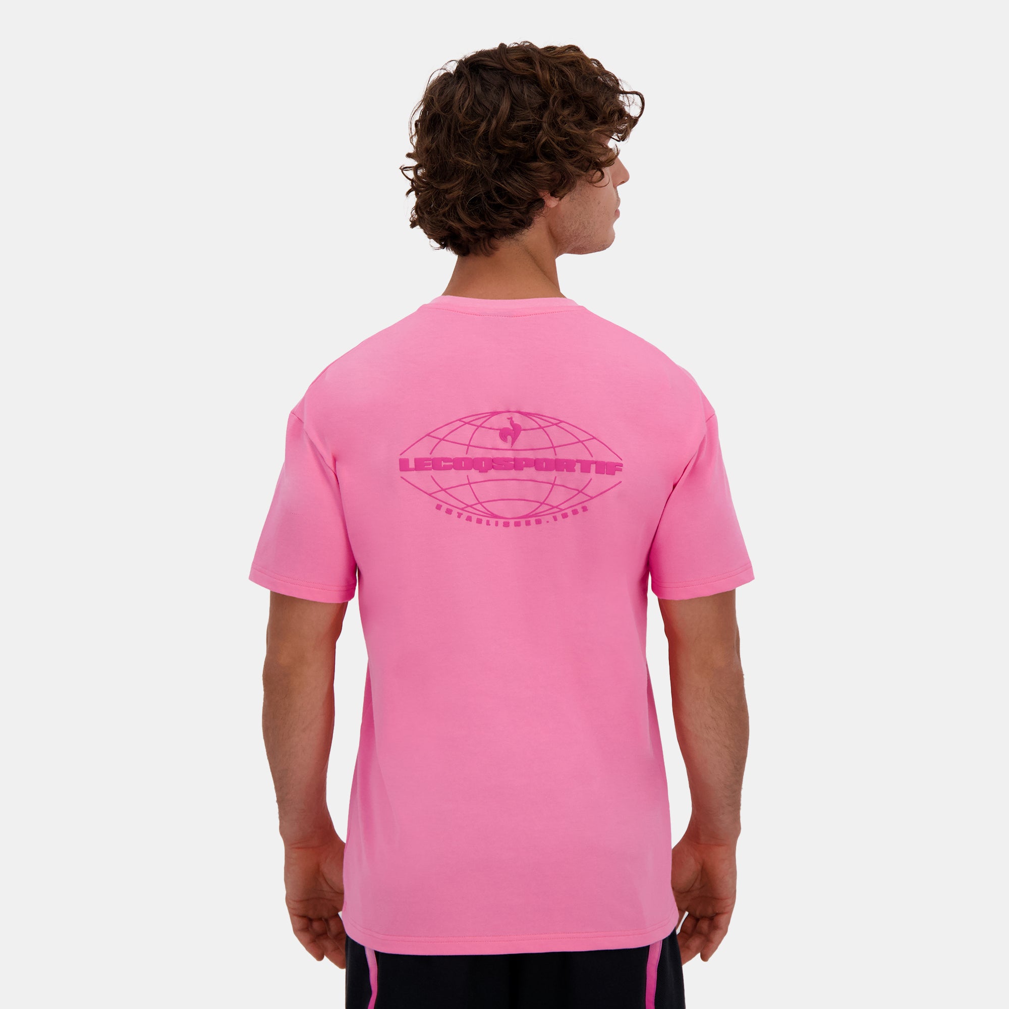 2510552-CONTEMPORAIN LF Tee SS N°1 M aurora pink | T-shirt Homme