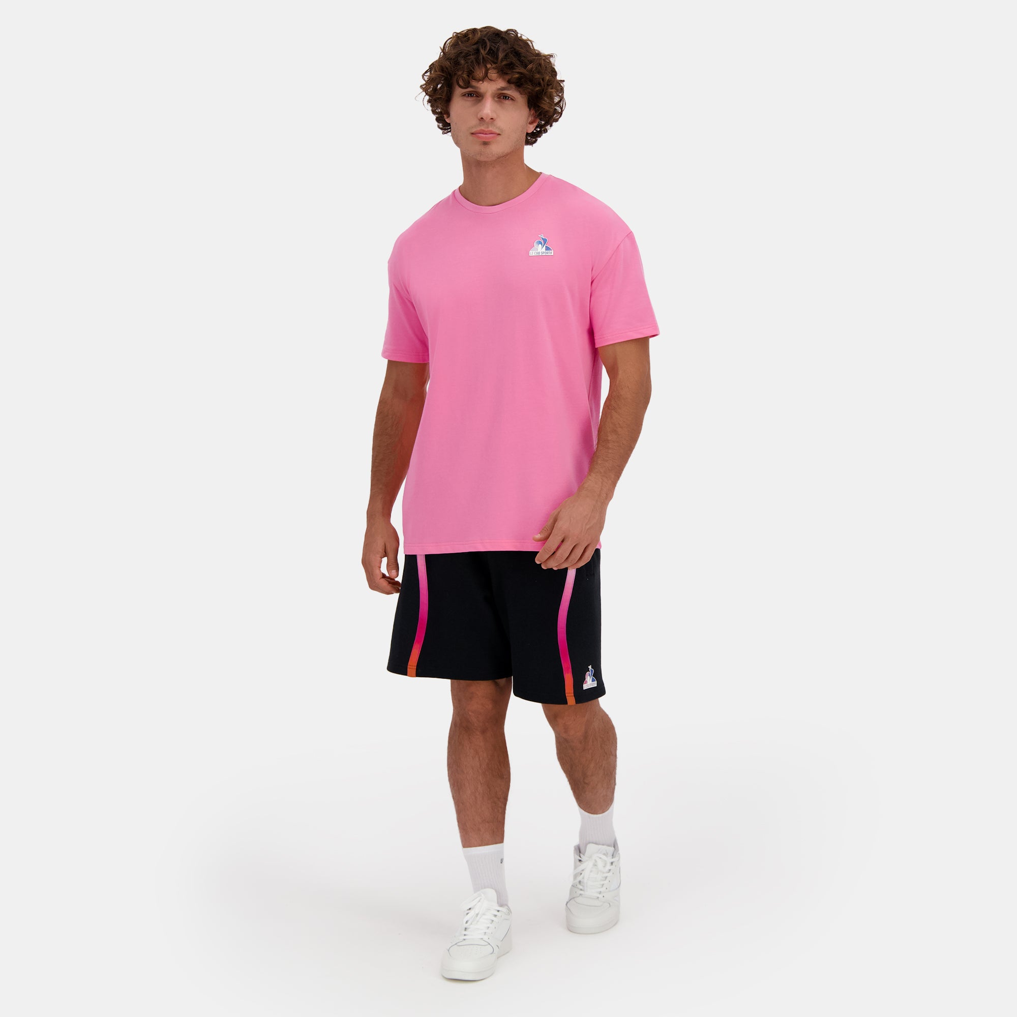 2510552-CONTEMPORAIN LF Tee SS N°1 M aurora pink | T-shirt Homme