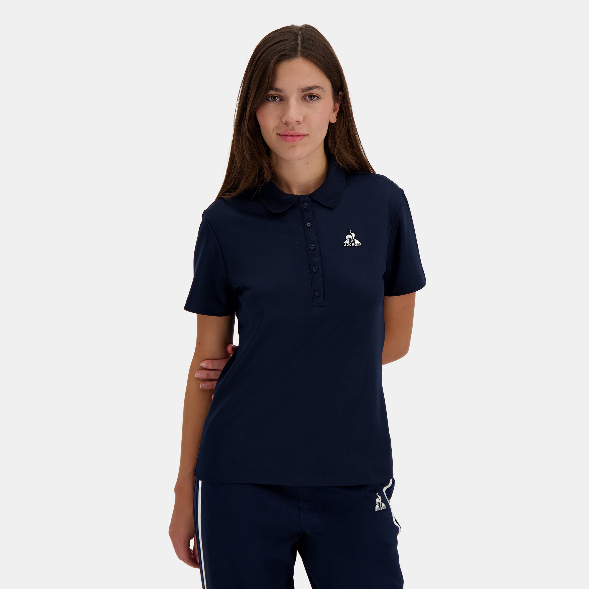 2510601-HERITAGE LF Polo SS N°1 W dark velvet | Damen-Poloshirt