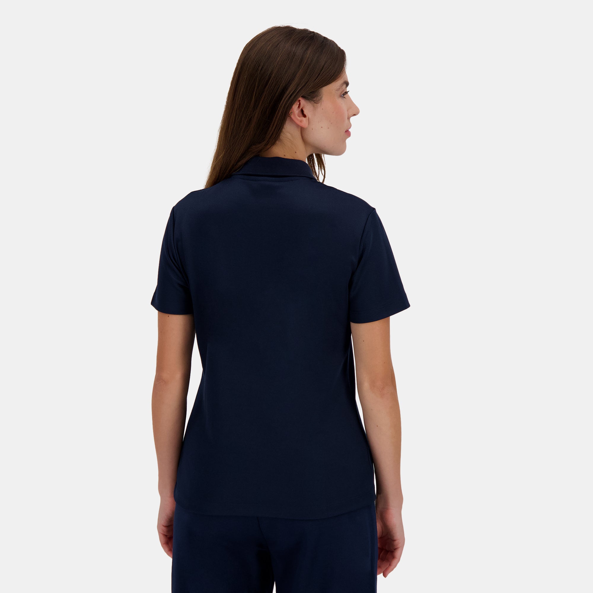 2510601-HERITAGE LF Polo SS N°1 W dark velvet | Women&