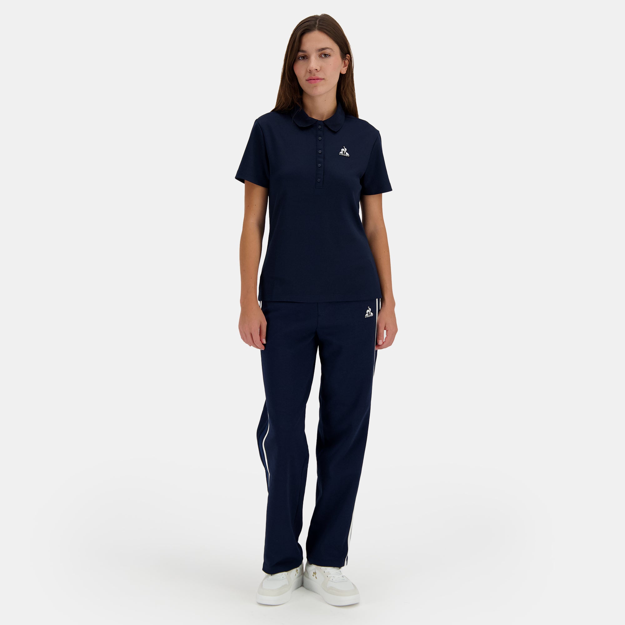 2510601-HERITAGE LF Polo SS N°1 W dark velvet | Women&