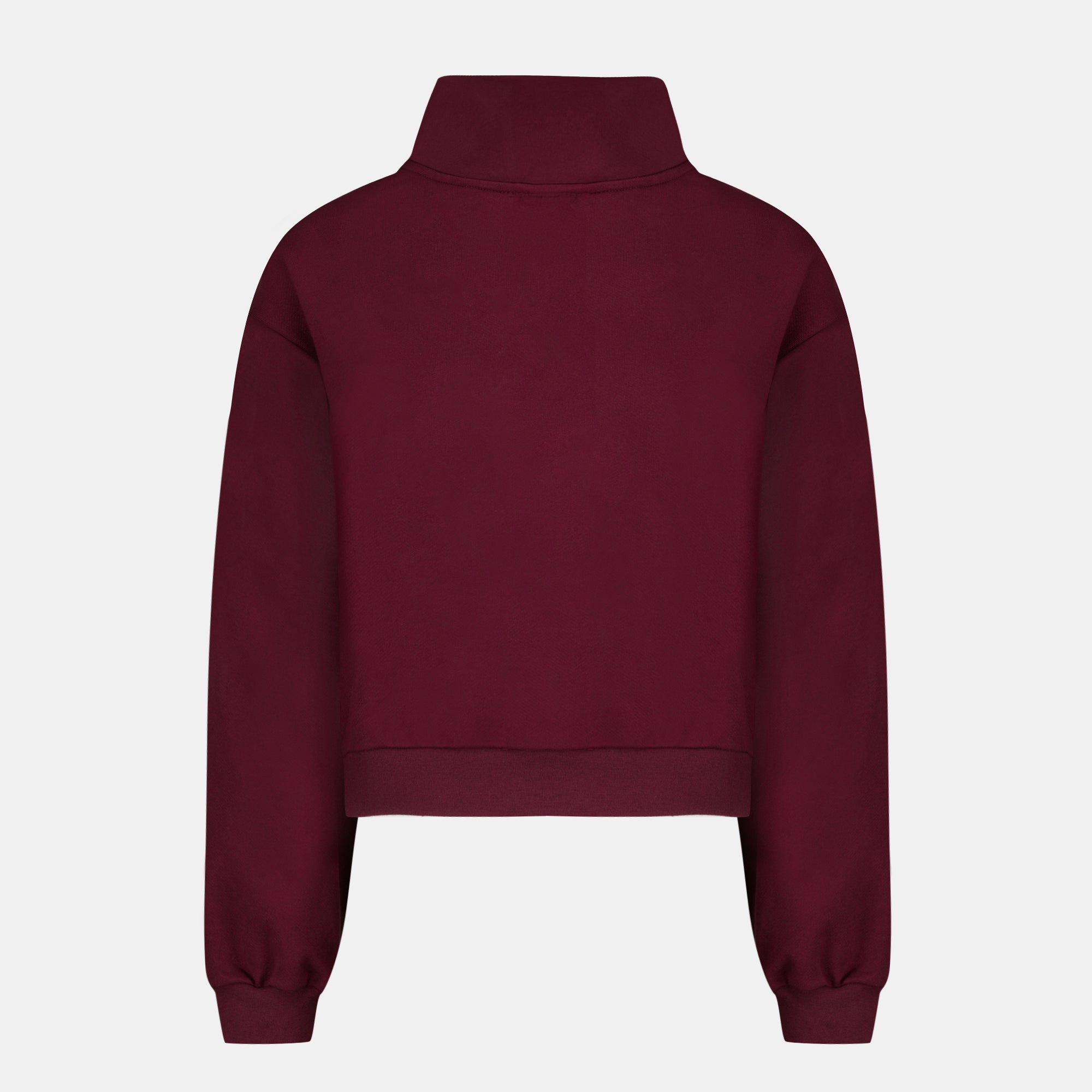 2510602-HERITAGE LF Halfzip N°1 W maroon banner | Women&